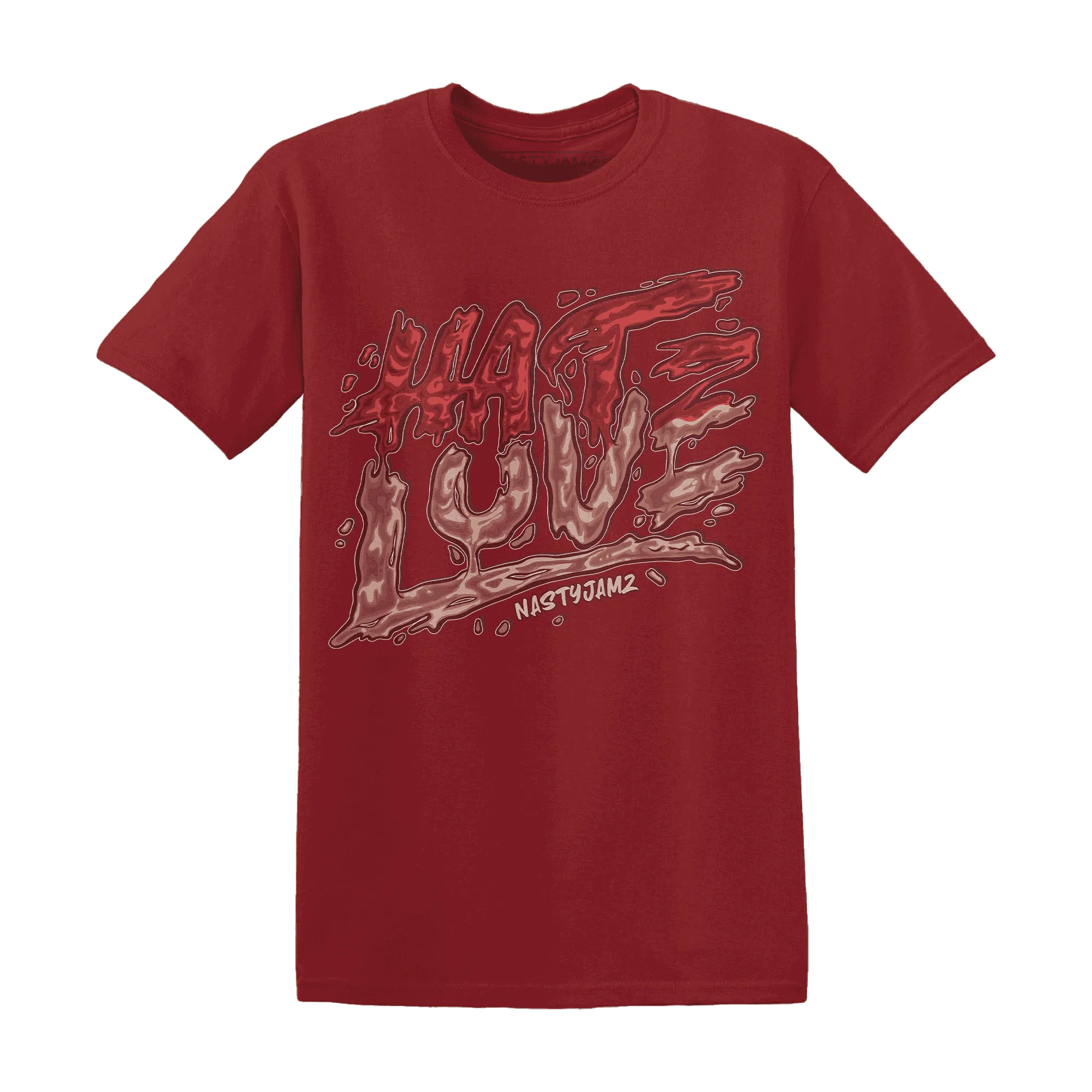 NastyJamz-Dune-Red-13s-T-Shirt-Match-Love-Hate