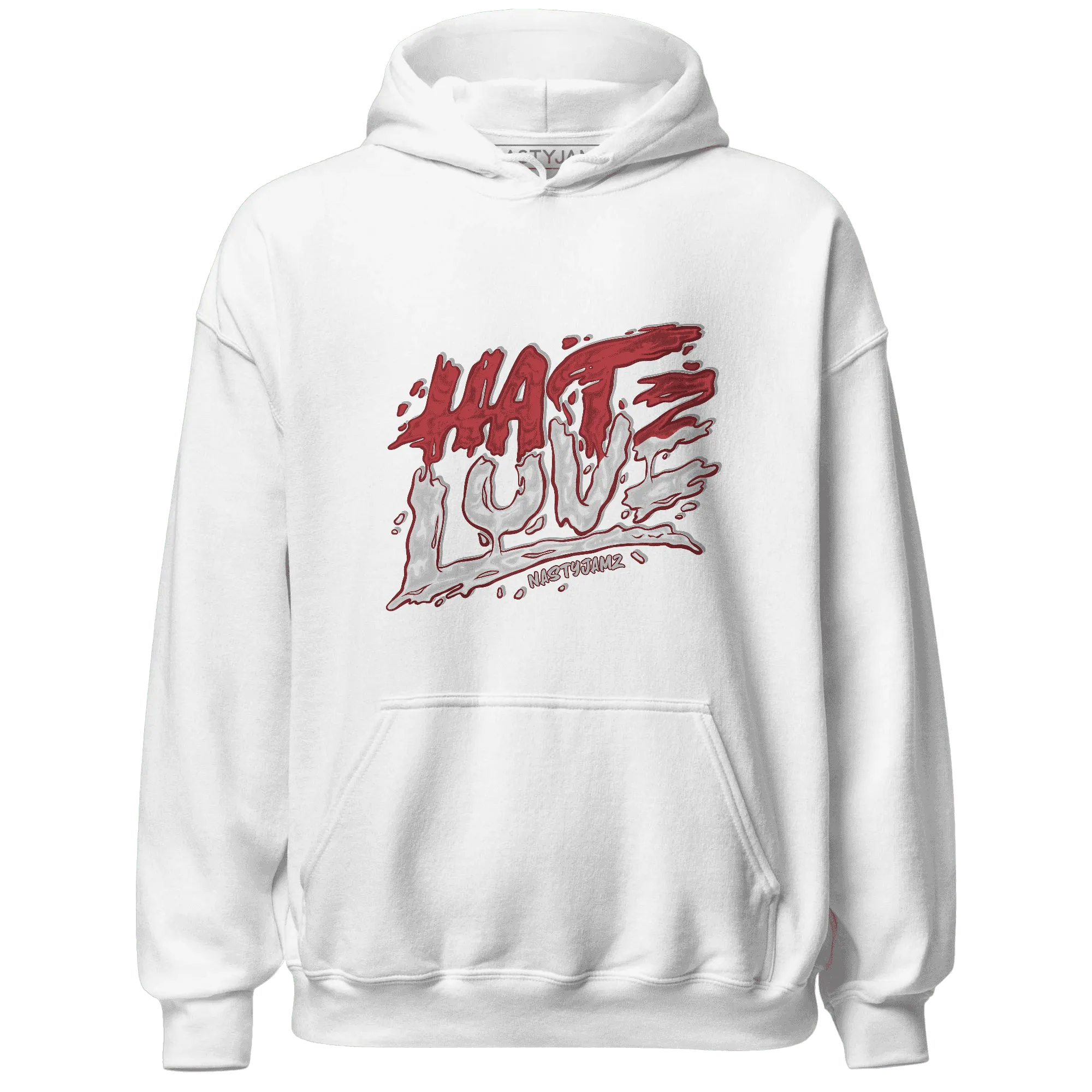 Black-Toe-Reimagined-Red-White-1s-Hoodie-Match-Love-Hate