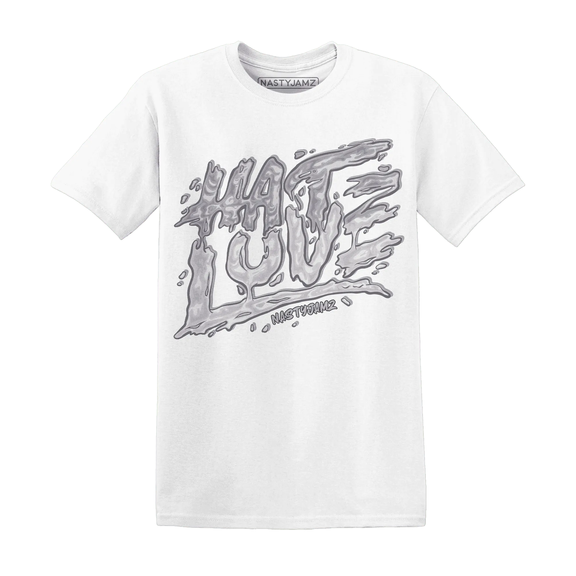 Wolf-Grey-1s-T-Shirt-Match-Love-Hate