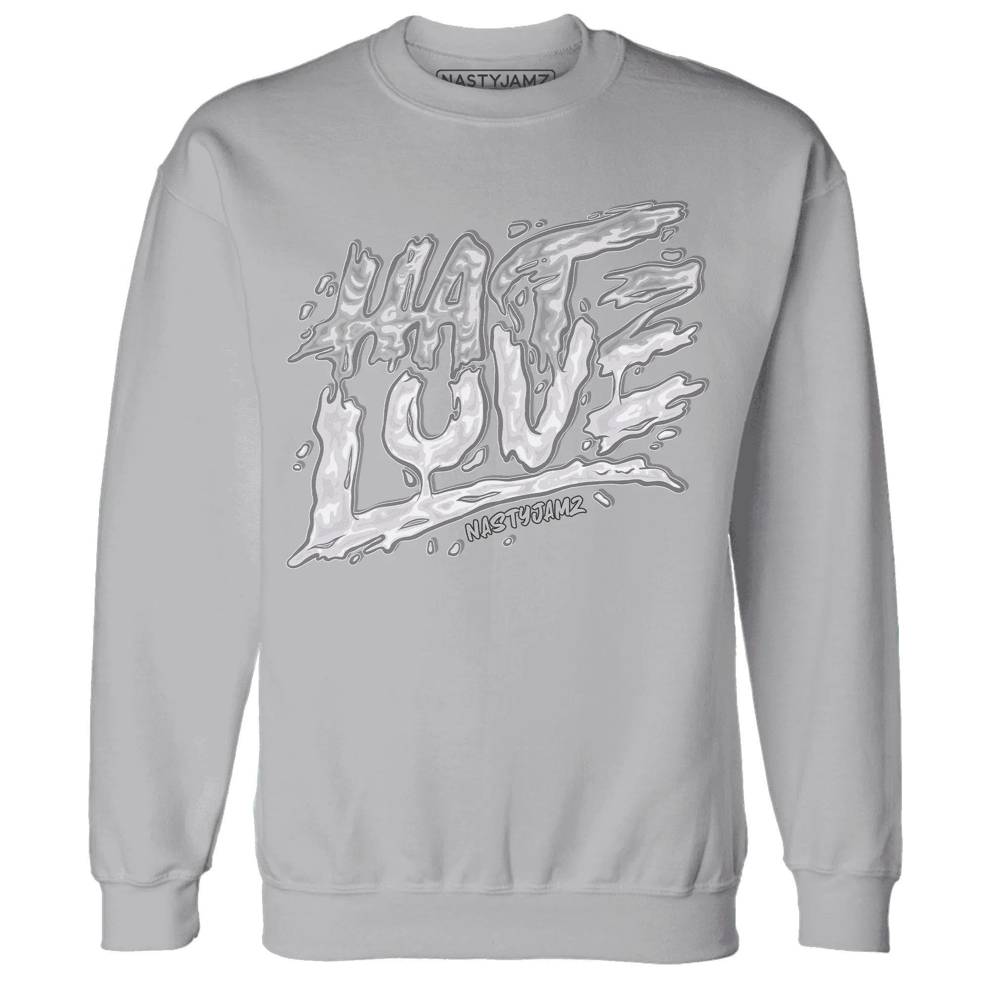 Wolf-Grey-1s-Sweatshirt-Match-Love-Hate