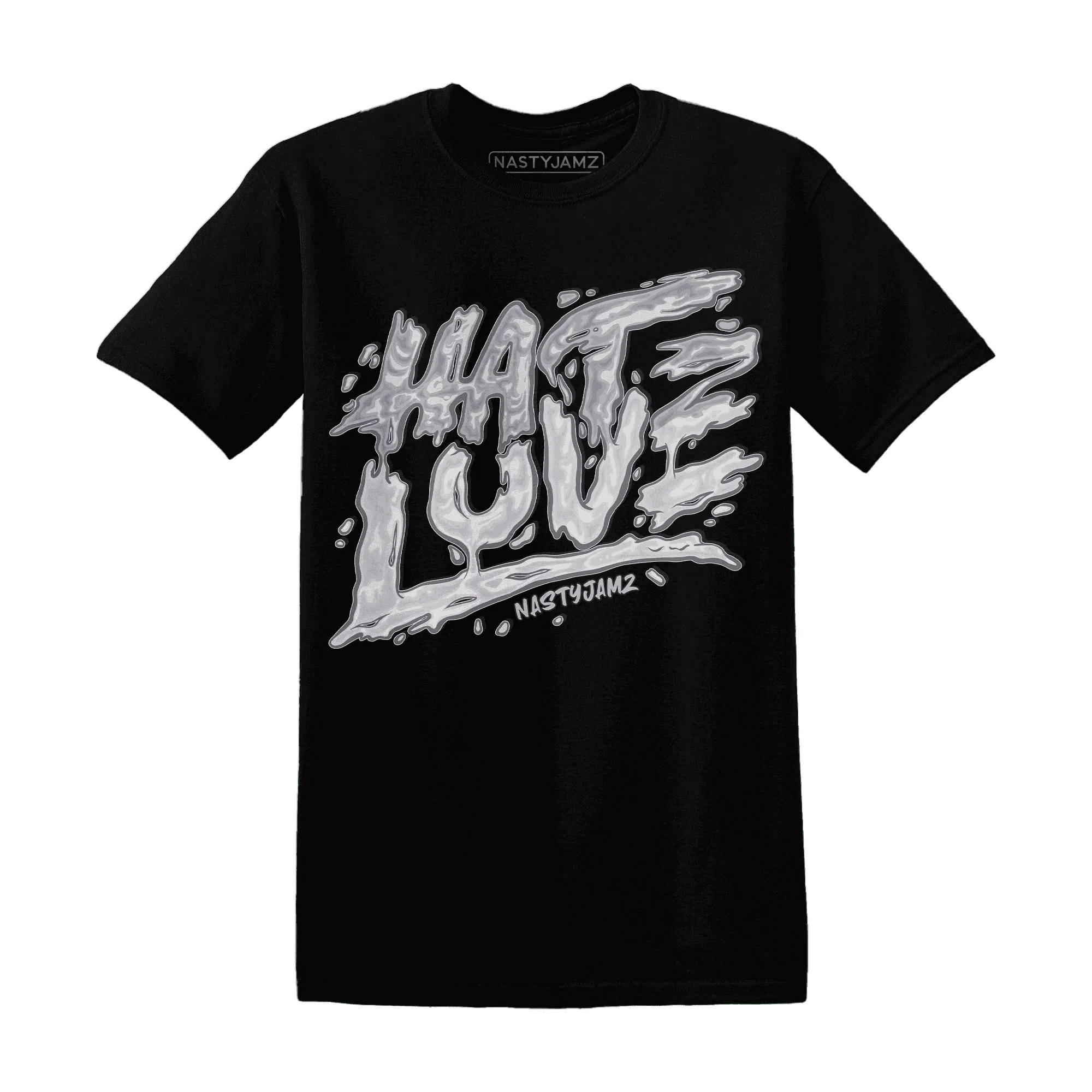 Wolf-Grey-1s-T-Shirt-Match-Love-Hate