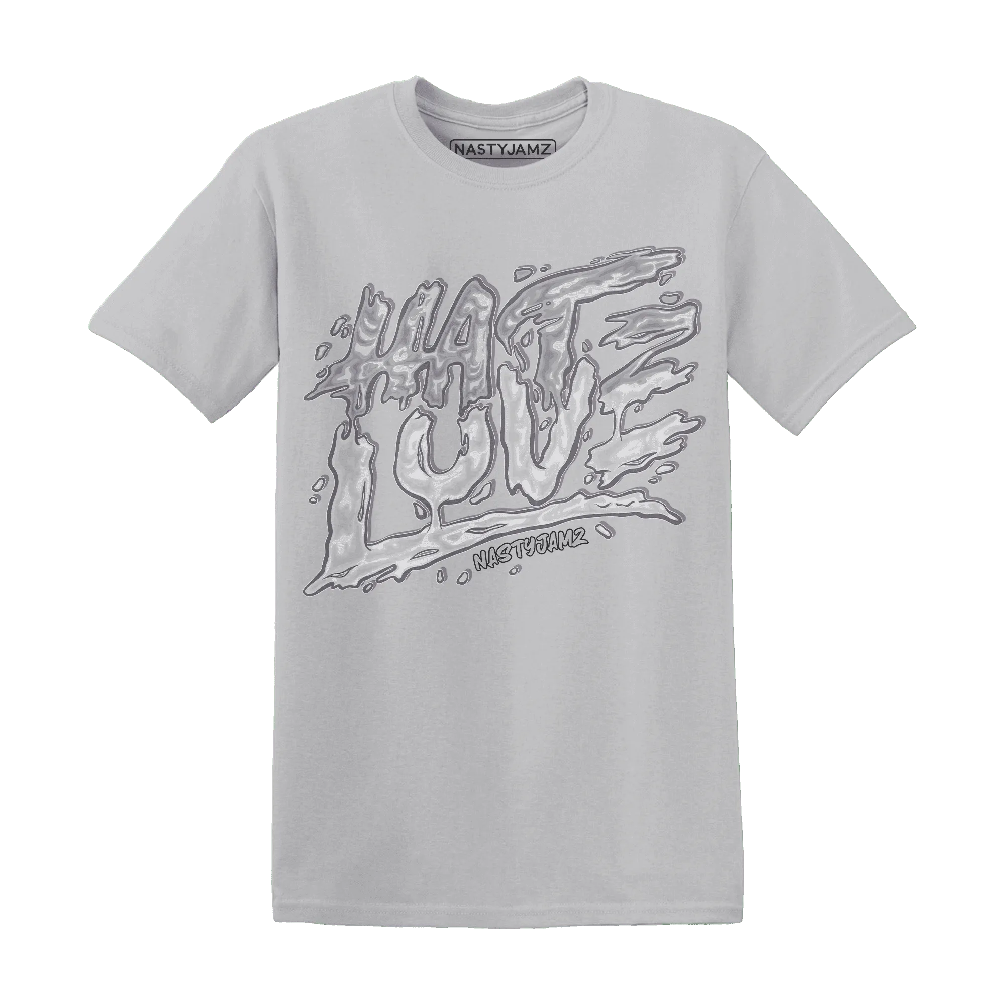 Wolf-Grey-1s-T-Shirt-Match-Love-Hate