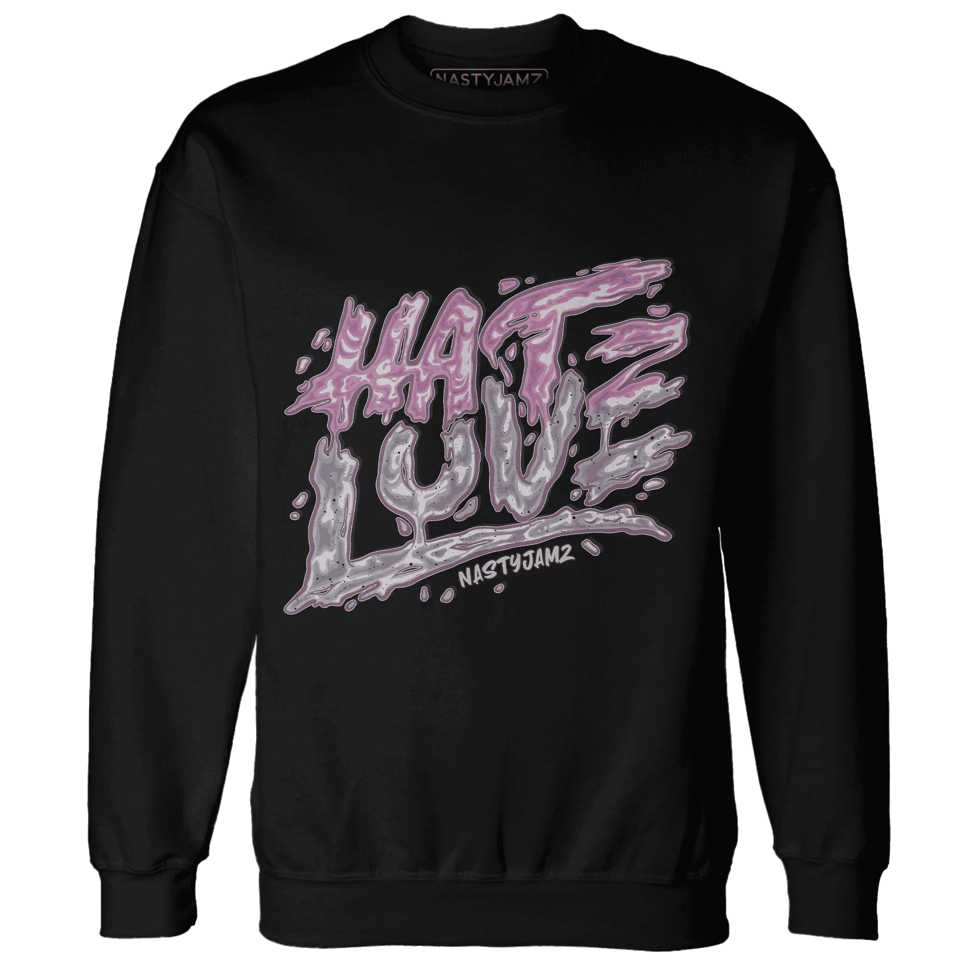Orchid-Neutral-Grey-Black-White-4s-Sweatshirt-Match-Love-Hate