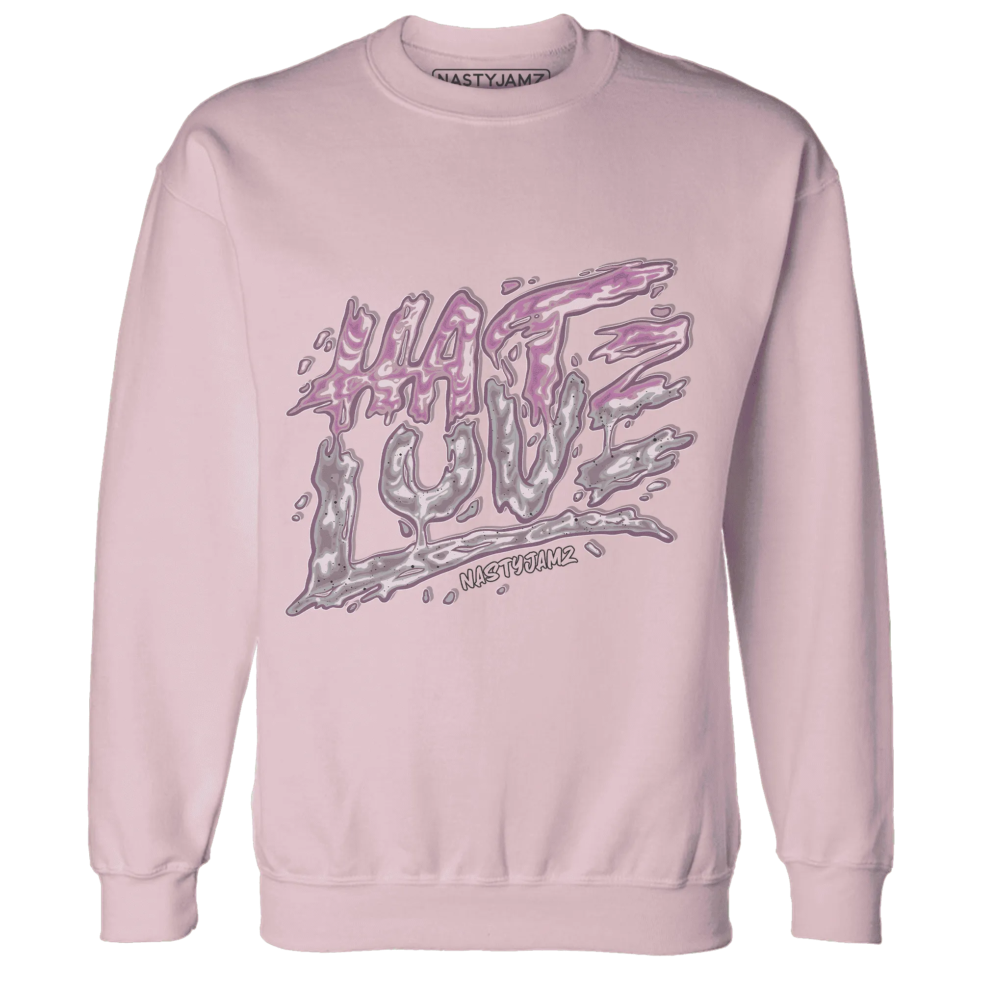 Orchid-Neutral-Grey-Black-White-4s-Sweatshirt-Match-Love-Hate