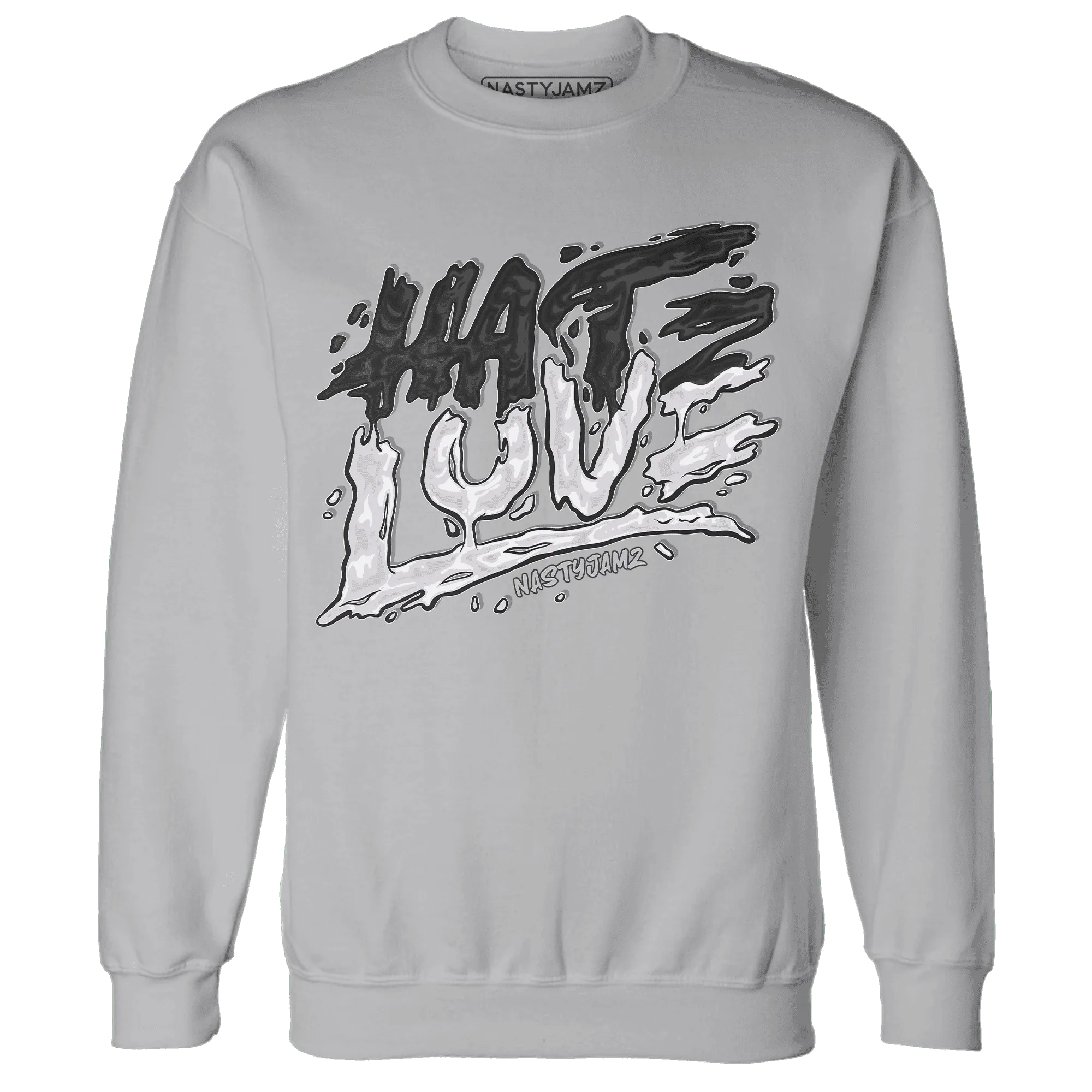 White-Thunder-4s-Sweatshirt-Match-Love-Hate