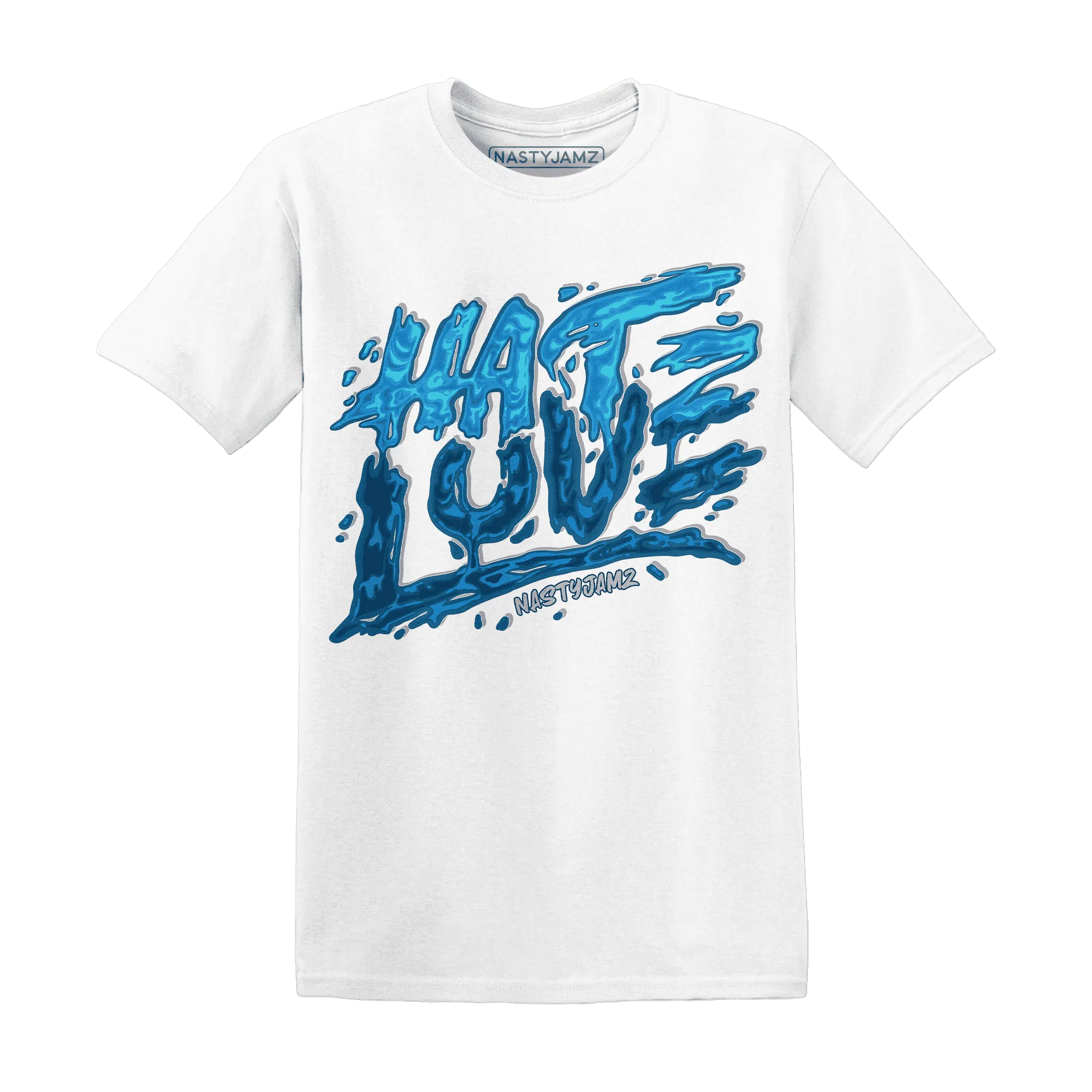 NastyJamz-Powder-Blue-9s-T-Shirt-Match-Love-Hate
