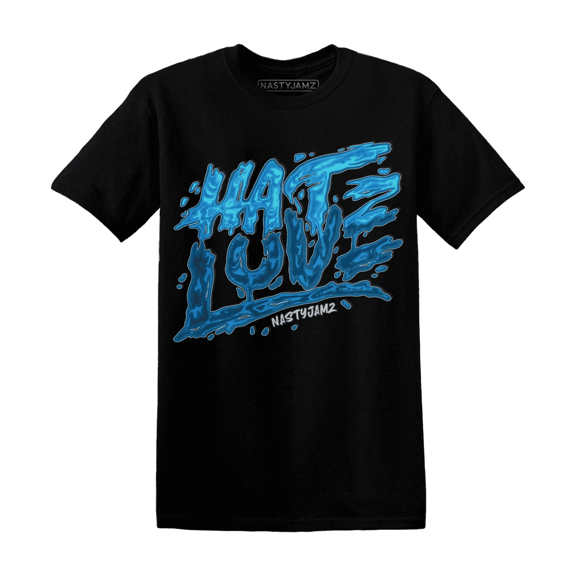 NastyJamz-Powder-Blue-9s-T-Shirt-Match-Love-Hate