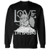 NastyJamz-Wolf-Grey-12s-Sweatshirt-Match-Love-Thy-Haters-Angel