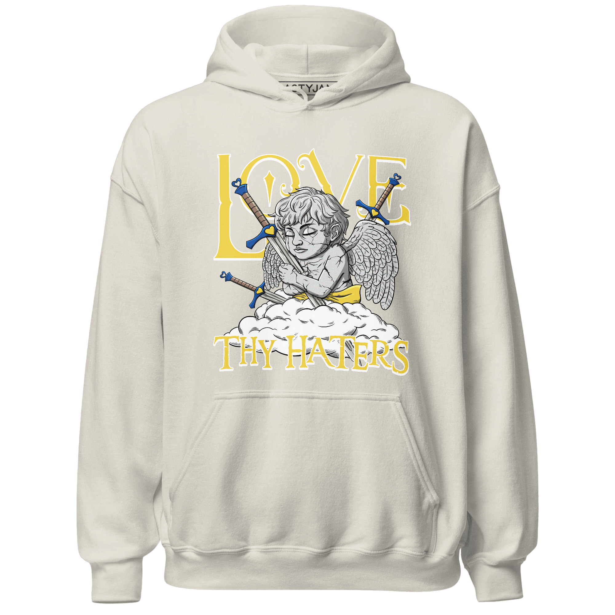 Low OG Canary TVSC 1s Hoodie Match Love Thy Haters Angel - NastyJamz