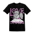 GS Hyper Violet 4s T Shirt Love Thy Haters Angel - NastyJamz