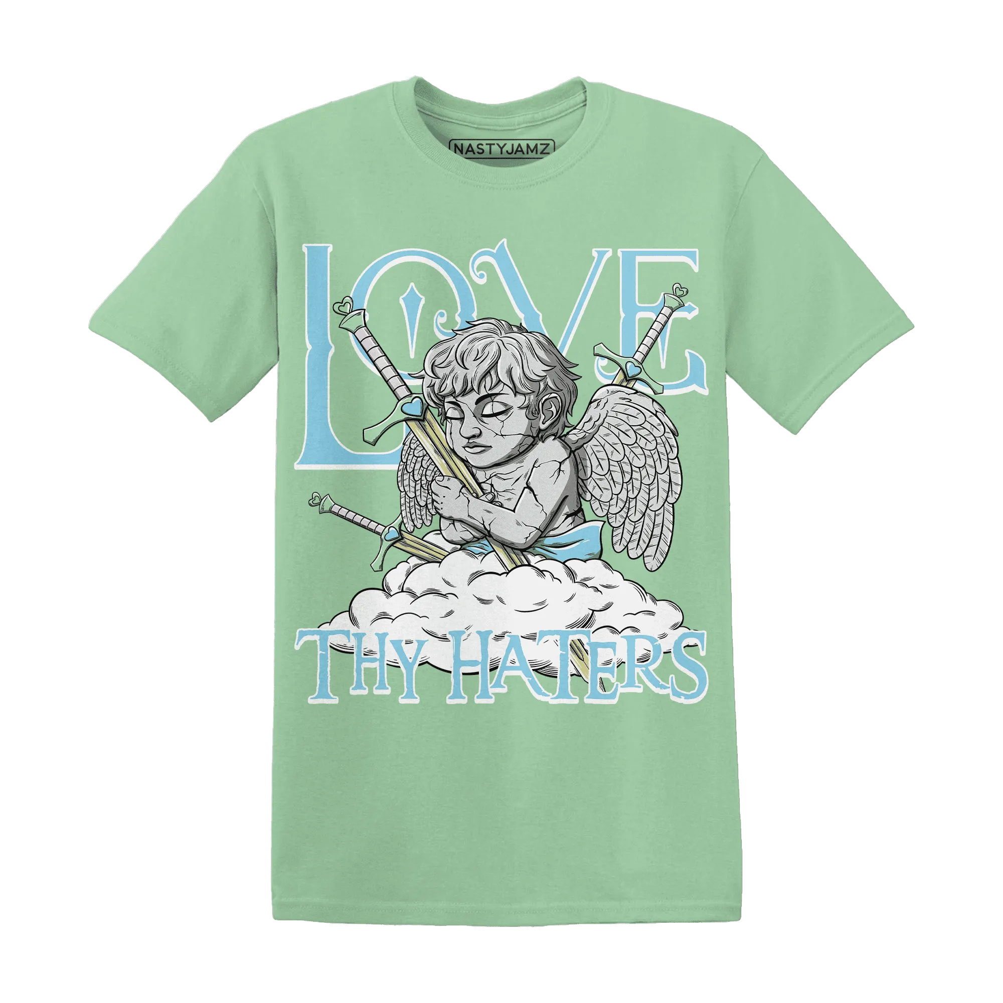 Dunk-Verdy-Visty-NastyJamz-T-Shirt-Match-Love-Thy-Haters-Angel