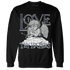 VaporMax-Plus-Midnight-Navy-White-Metallic-Silver-NastyJamz-Sweatshirt-Match-Love-Thy-Haters-Angel