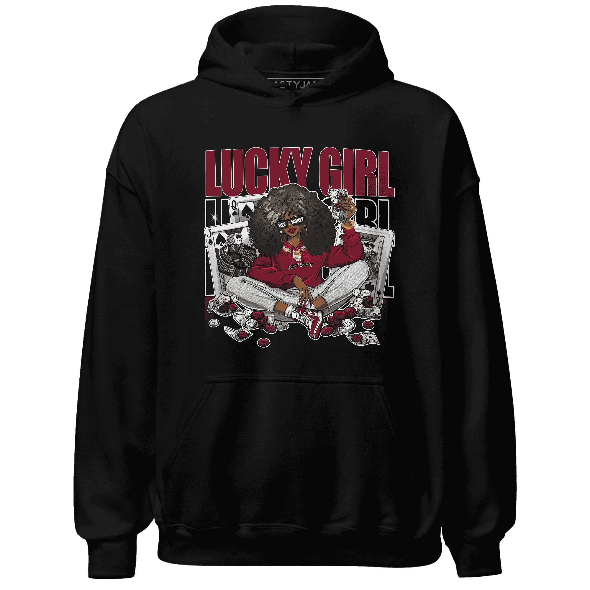 NastyJamz-High-White-Team-Red-1s-Hoodie-Match-Lucky-Girl