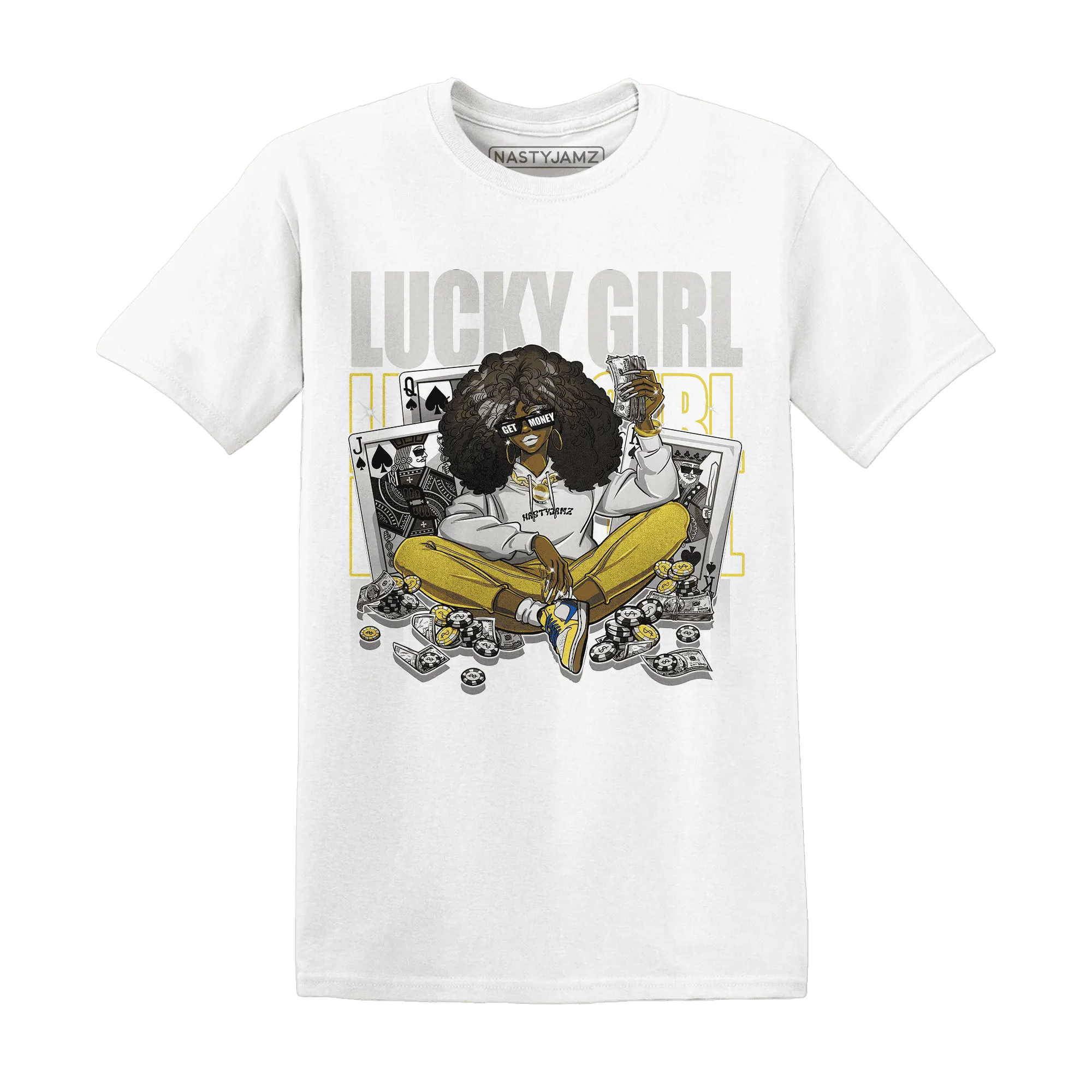 NastyJamz-Low-OG-Canary-TVSC-1s-T-Shirt-Match-Lucky-Girl