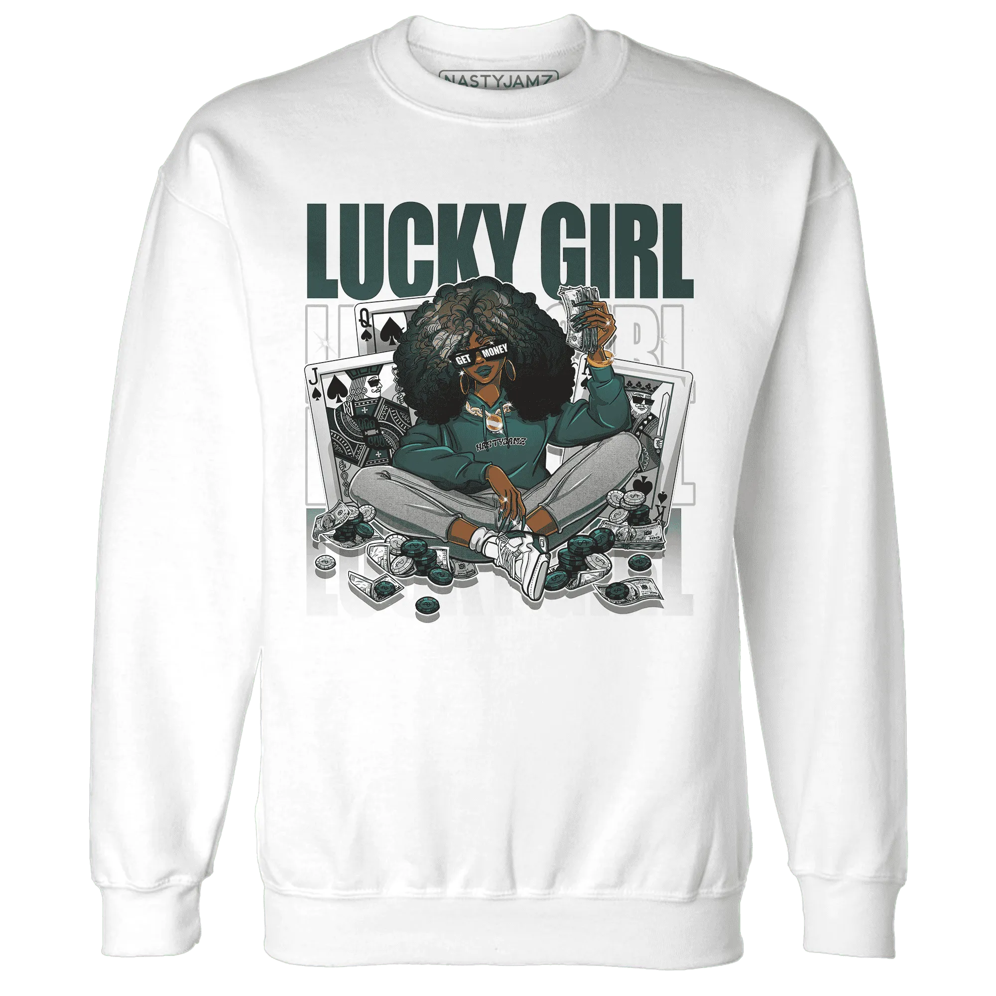 NastyJamz-Oxidized-Green-4s-Sweatshirt-Match-Lucky-Girl