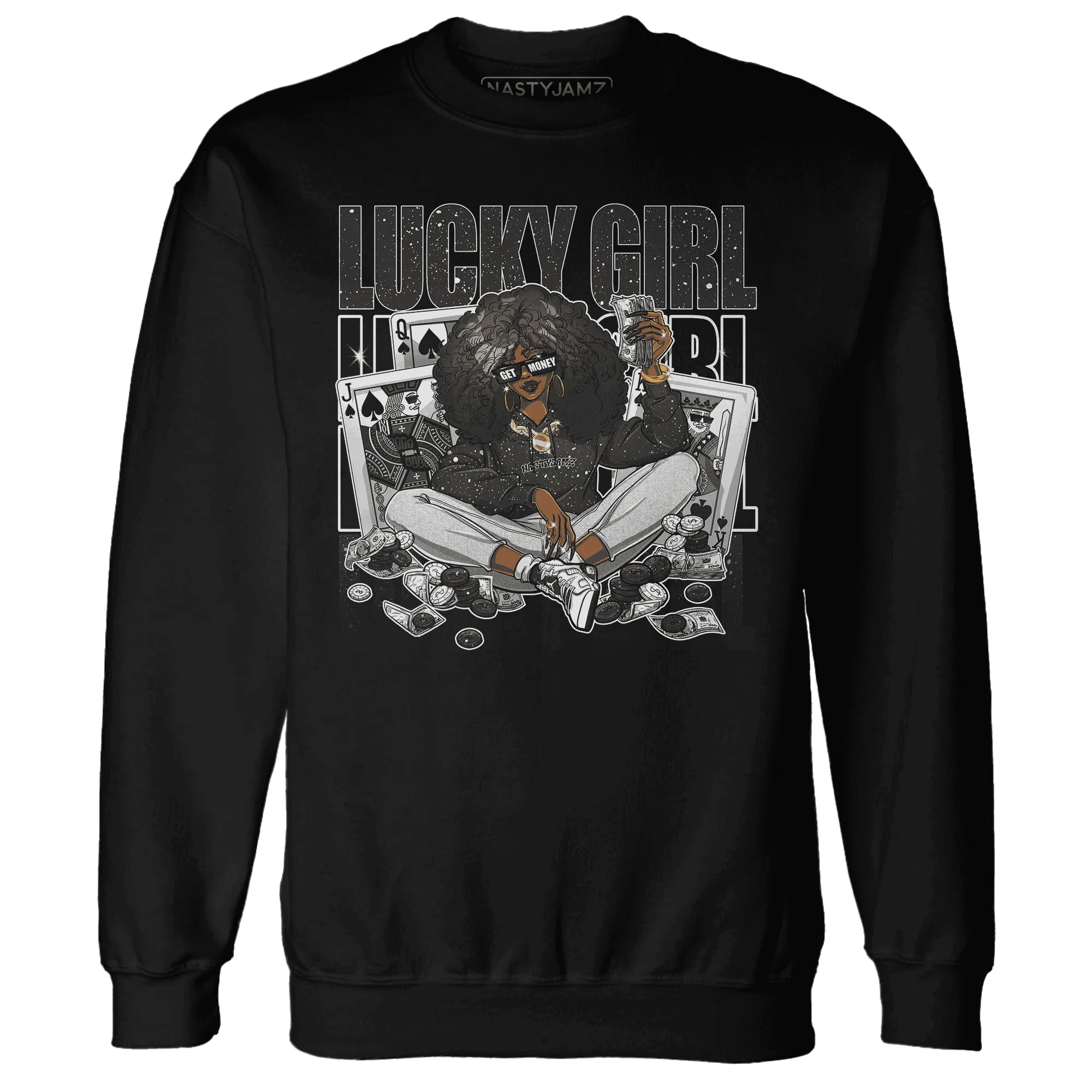 NastyJamz-Reverse-Oreo-6s-Sweatshirt-Match-Lucky-Girl