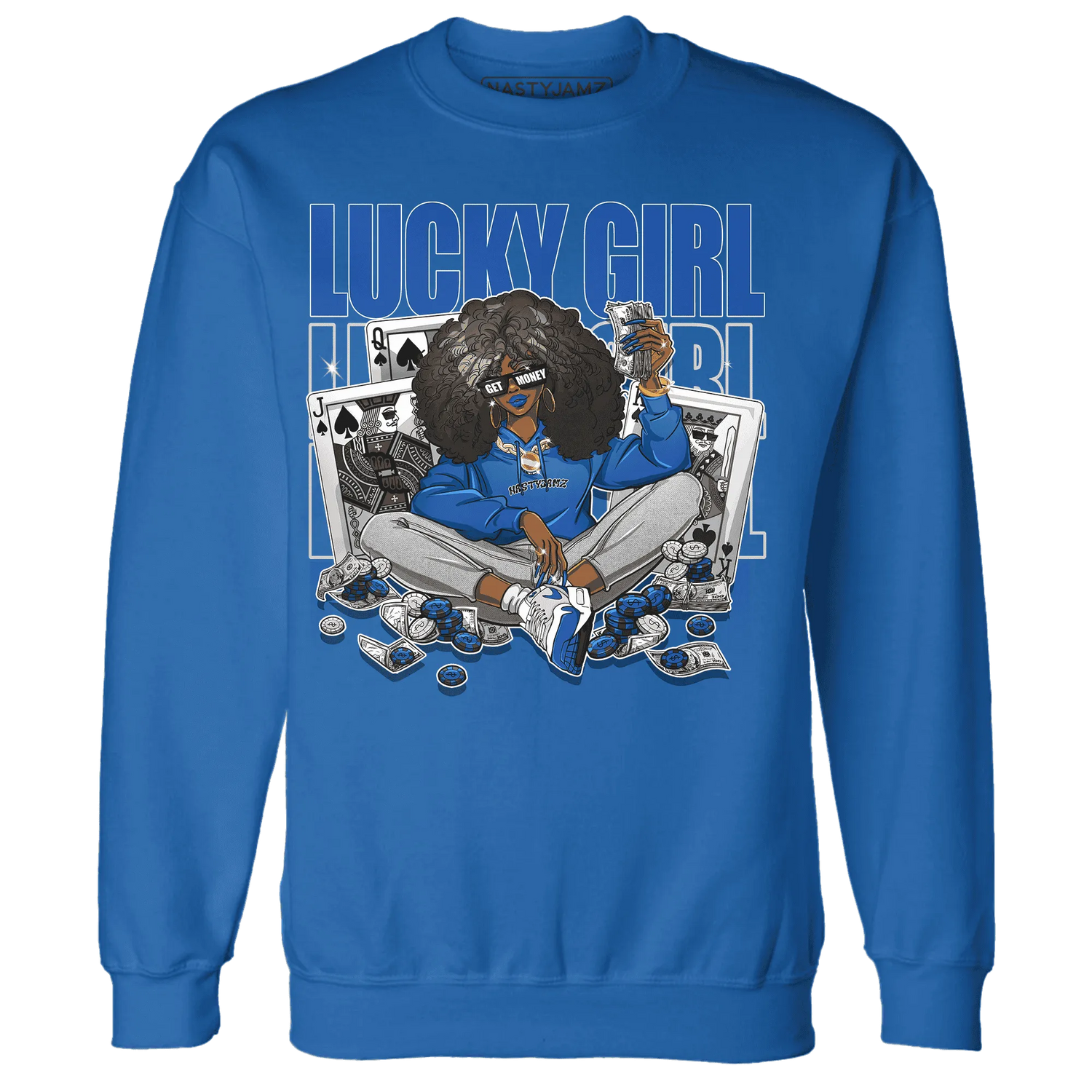 NastyJamz-Air-Max-1-86-Royal-Sweatshirt-Match-Lucky-Girl