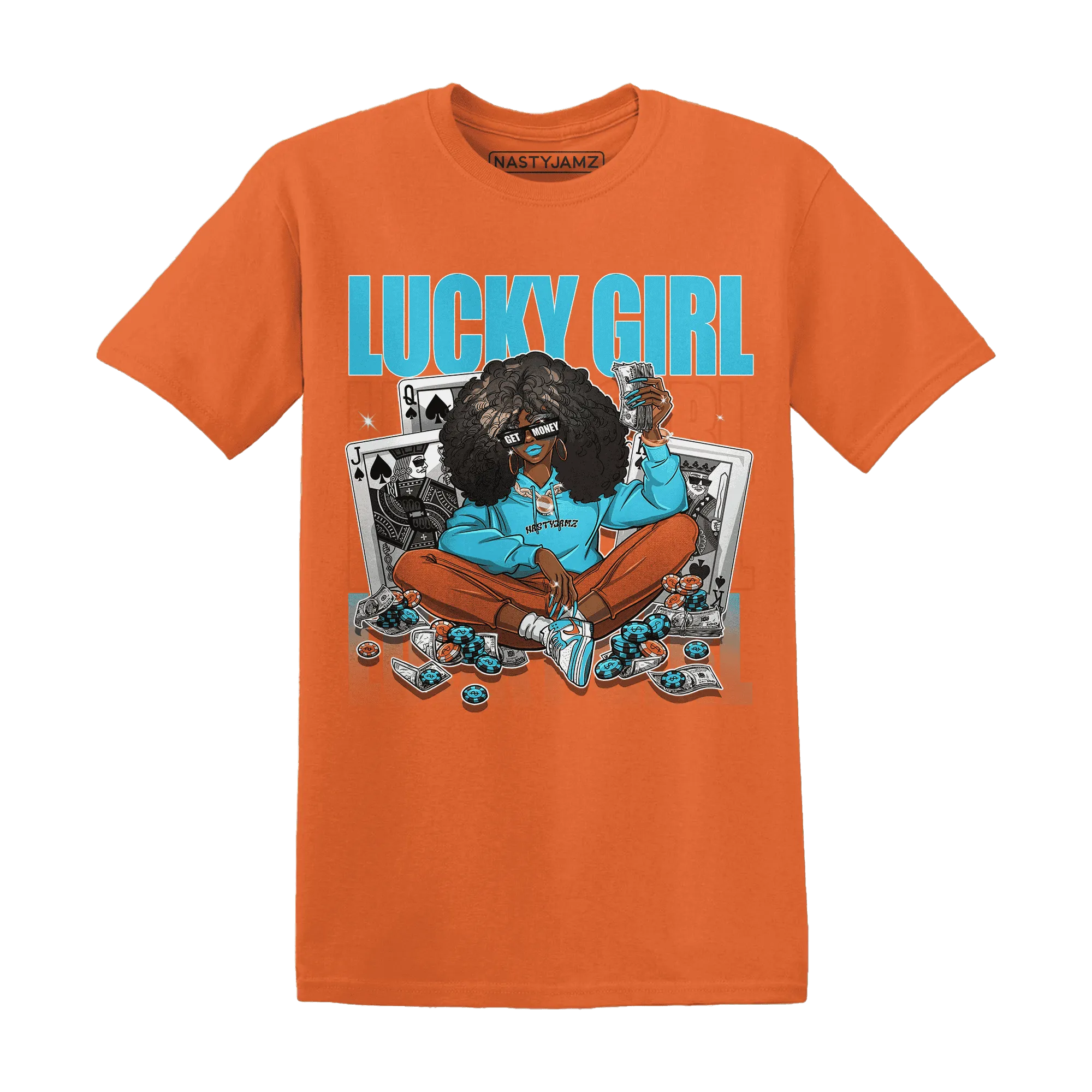 NastyJamz-Dunk-Low-Dolphins-T-Shirt-Match-Lucky-Girl