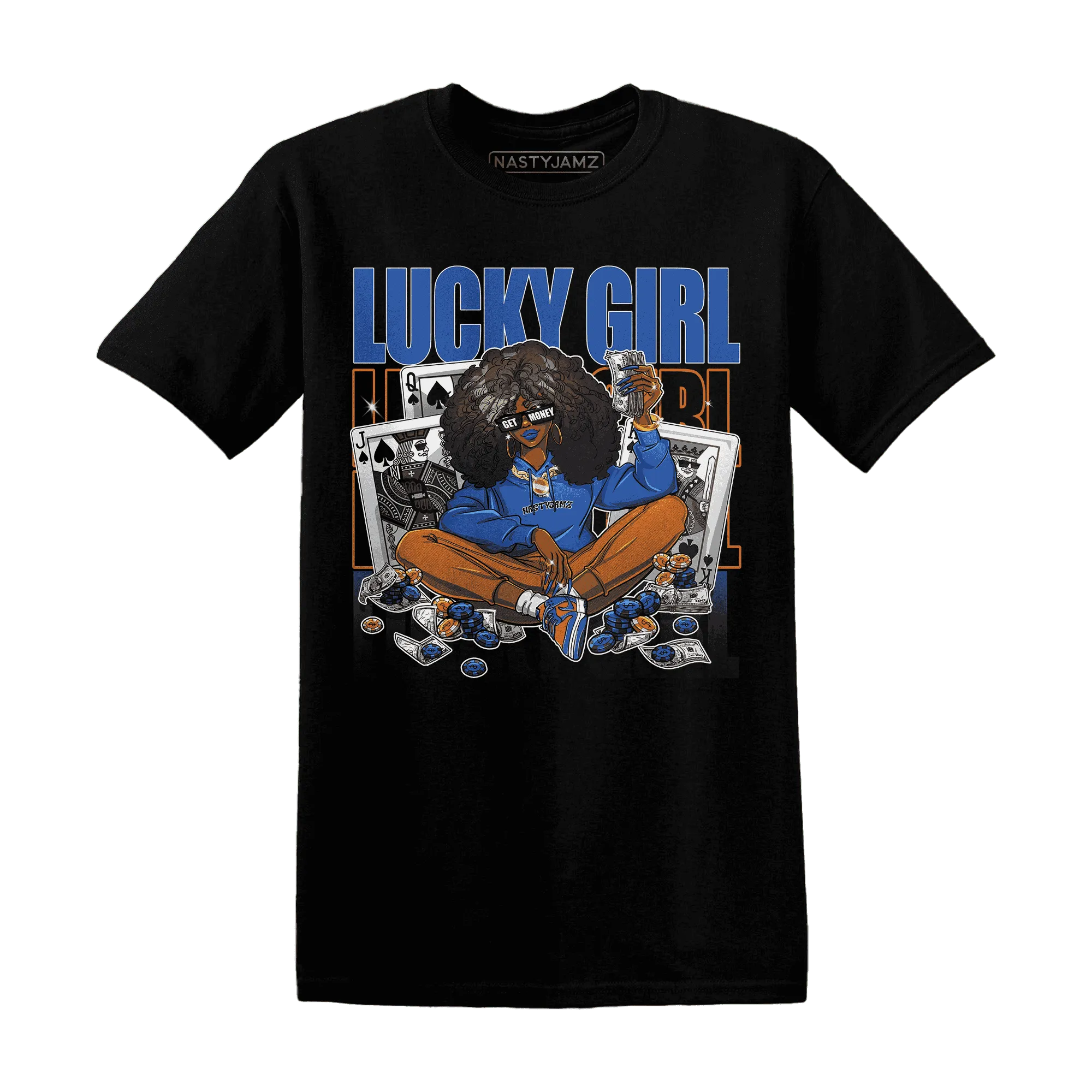 NastyJamz-Dunk-Low-Knicks-T-Shirt-Match-Lucky-Girl