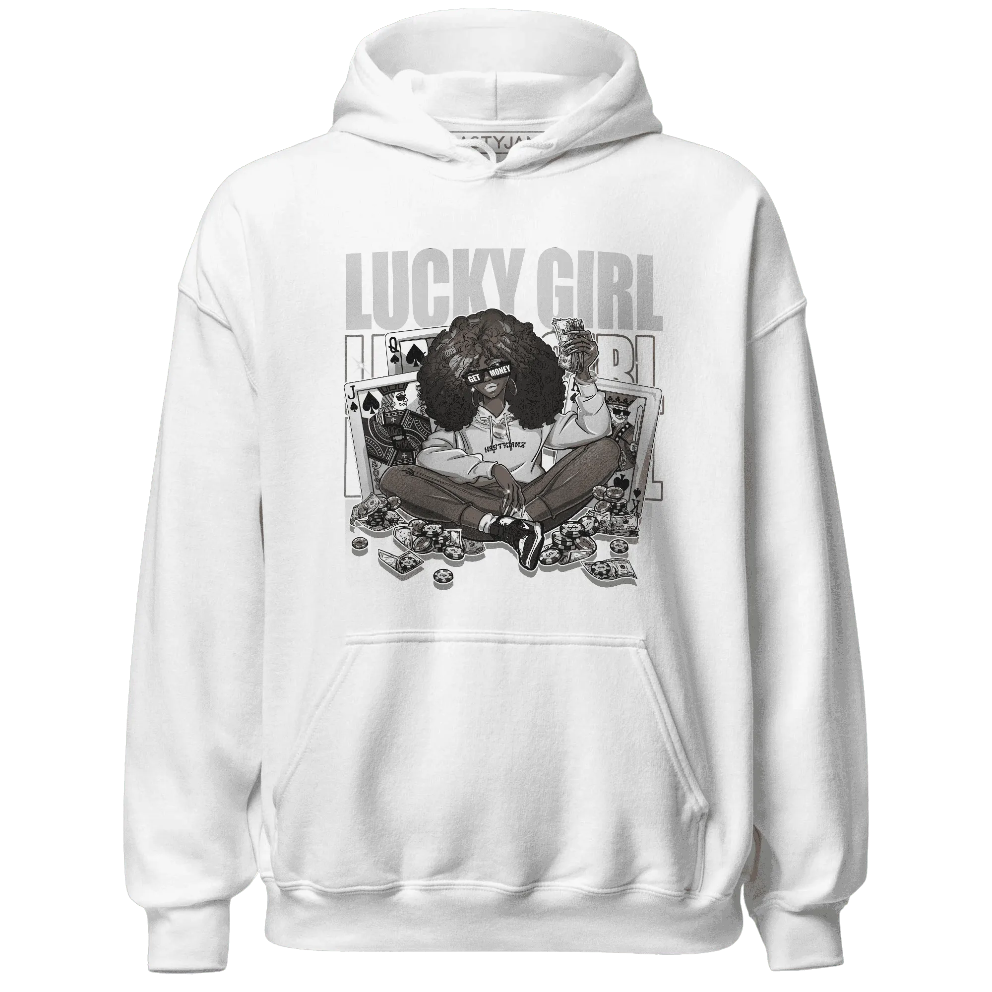 NastyJamz-Retro-High-OG-Black-White-1s-Hoodie-Match-Lucky-Girl
