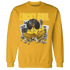 NastyJamz-Yellow-Ochre-6s-Sweatshirt-Match-Lucky-Girl