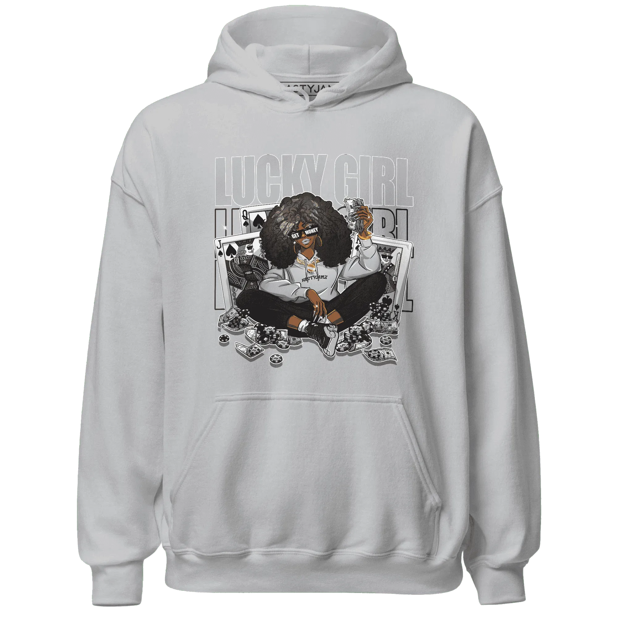 NastyJamz-Wolf-Grey-12s-Hoodie-Match-Lucky-Girl-