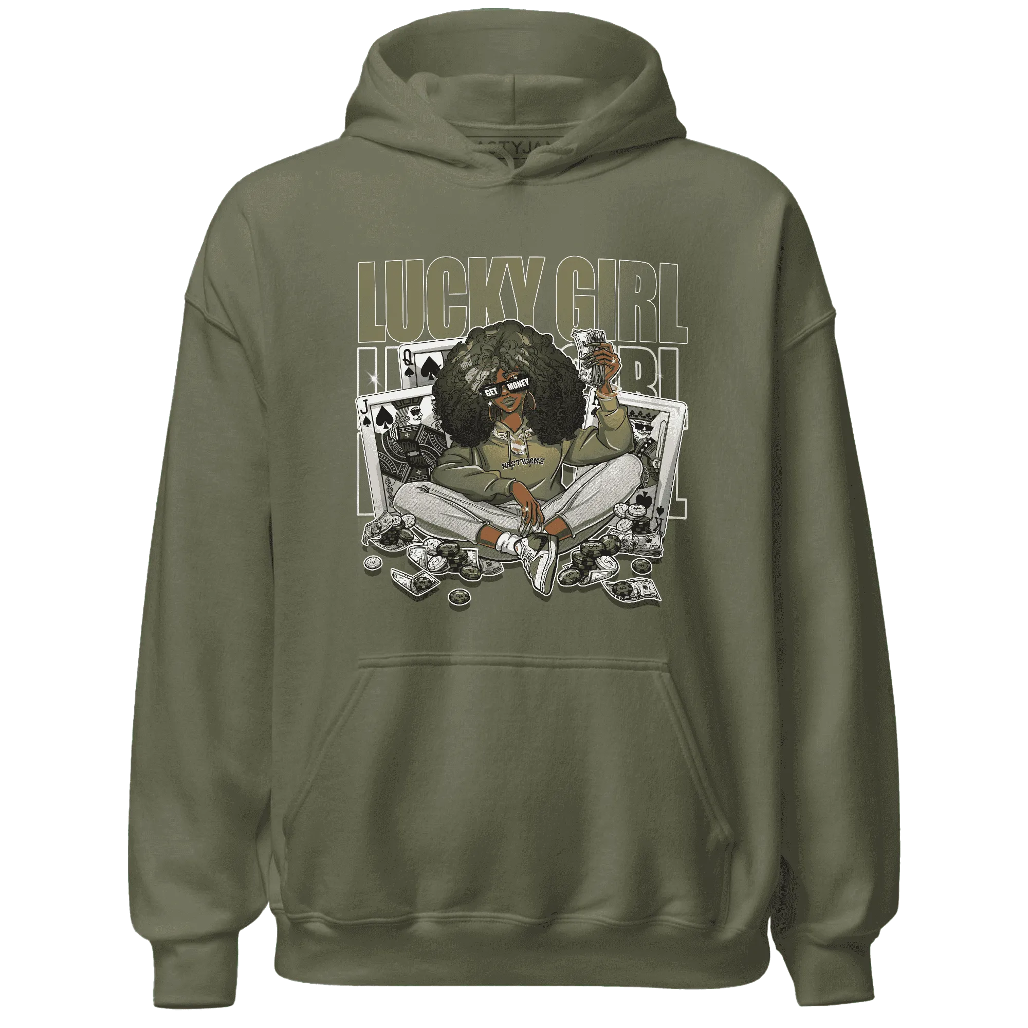 NastyJamz-Medium-Olive-1s-Hoodie-Match-Lucky-Girl-