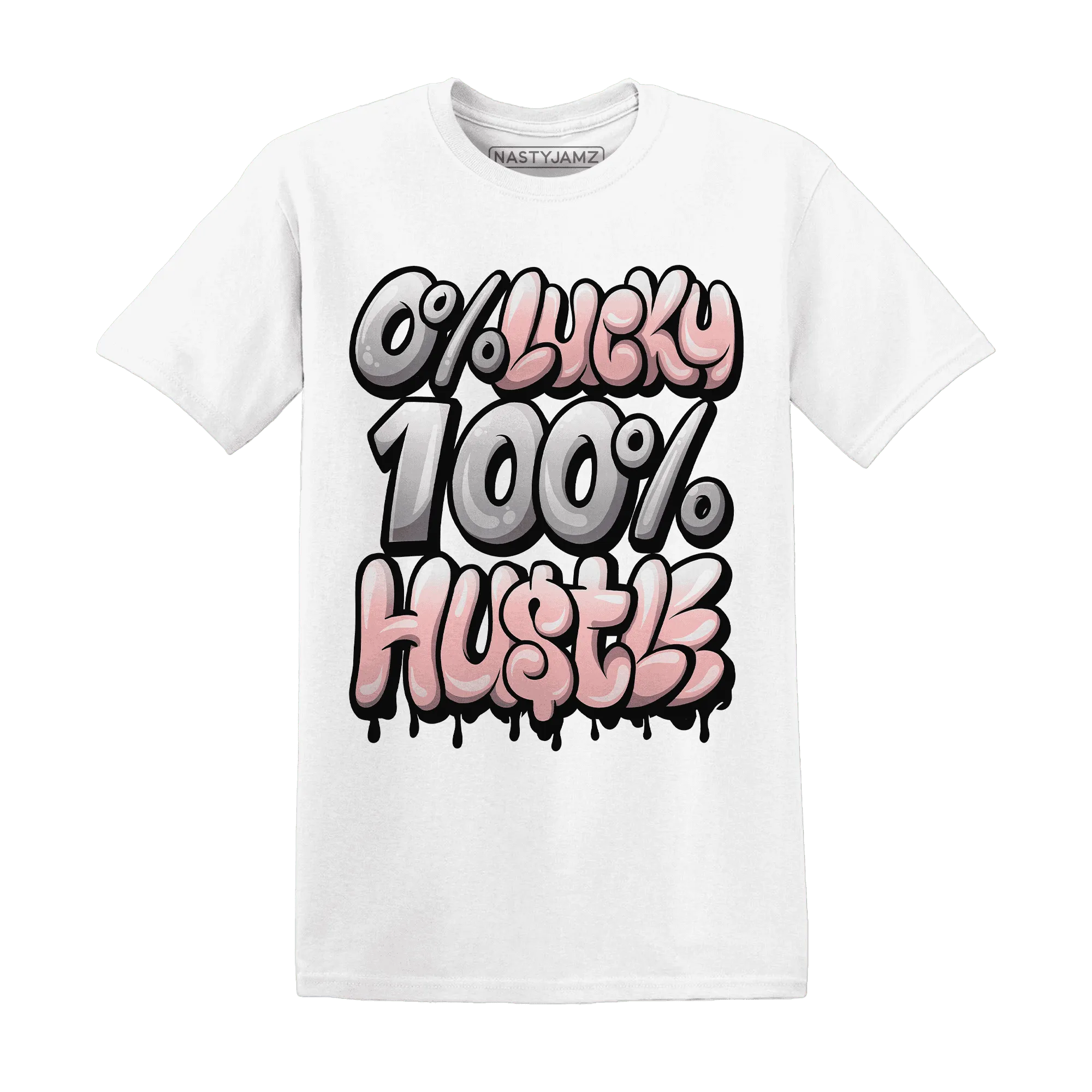 Low-Legend-Pink-11s-T-Shirt-Match-Lucky-Hustle