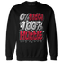 Retro Red Taxi 12s Sweatshirt Match Lucky Hustle - NastyJamz