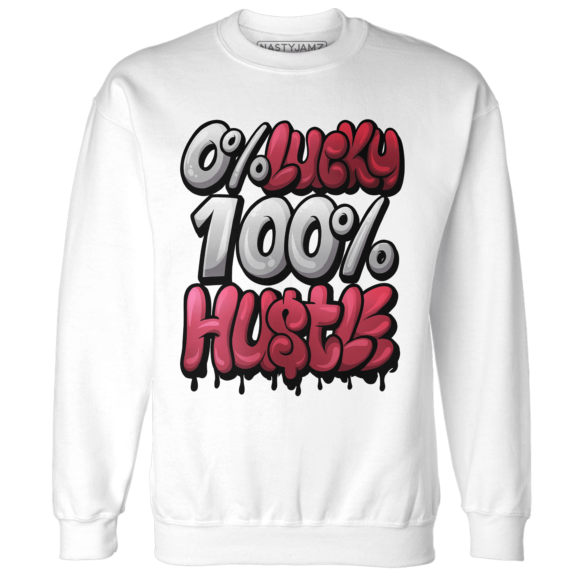 High 85 Metallic Burgundy 1s Sweatshirt Match Lucky Hustle - NastyJamz
