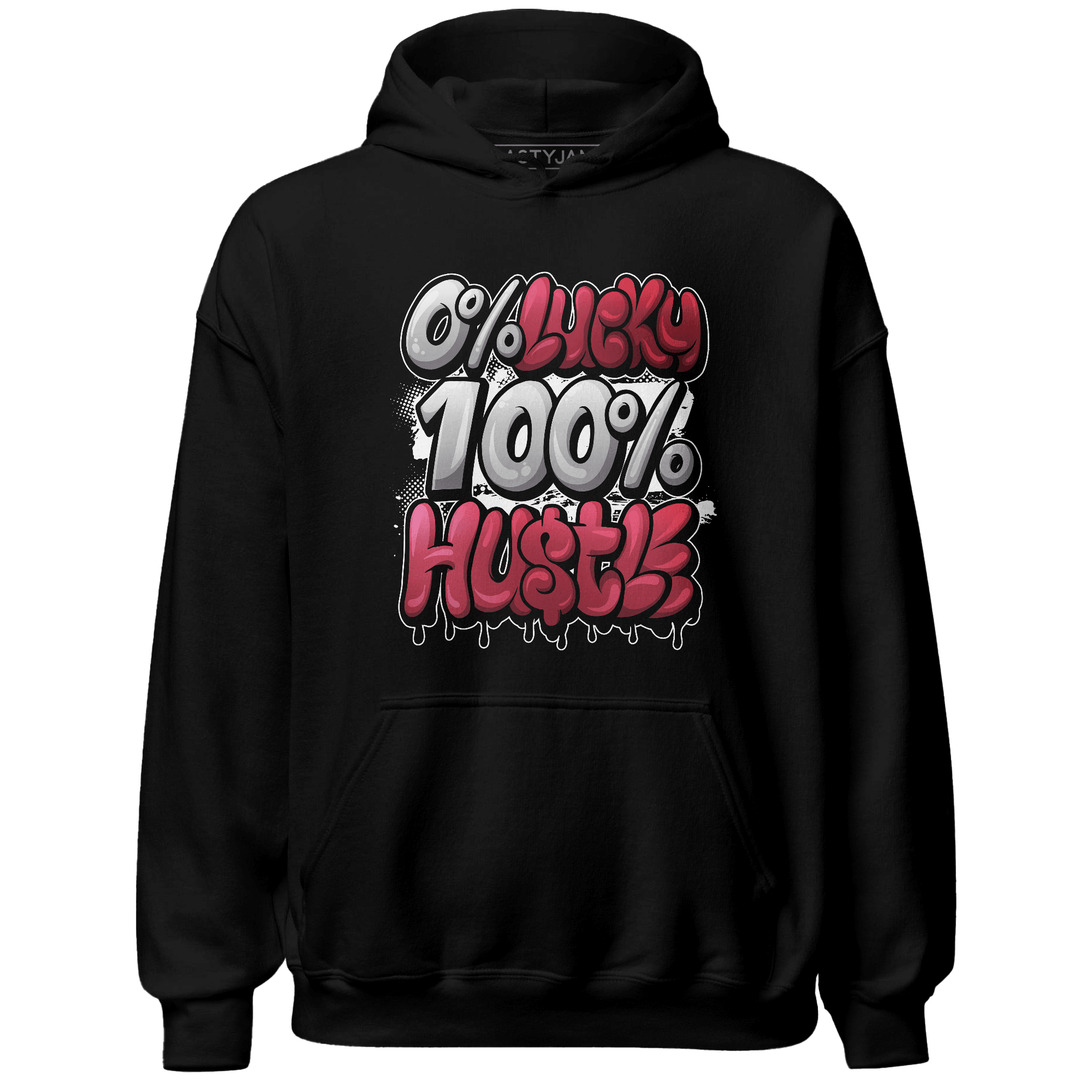 High 85 Metallic Burgundy 1s Hoodie Match Lucky Hustle - NastyJamz