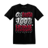 High-White-Team-Red-1s-T-Shirt-Match-Lucky-Hustle