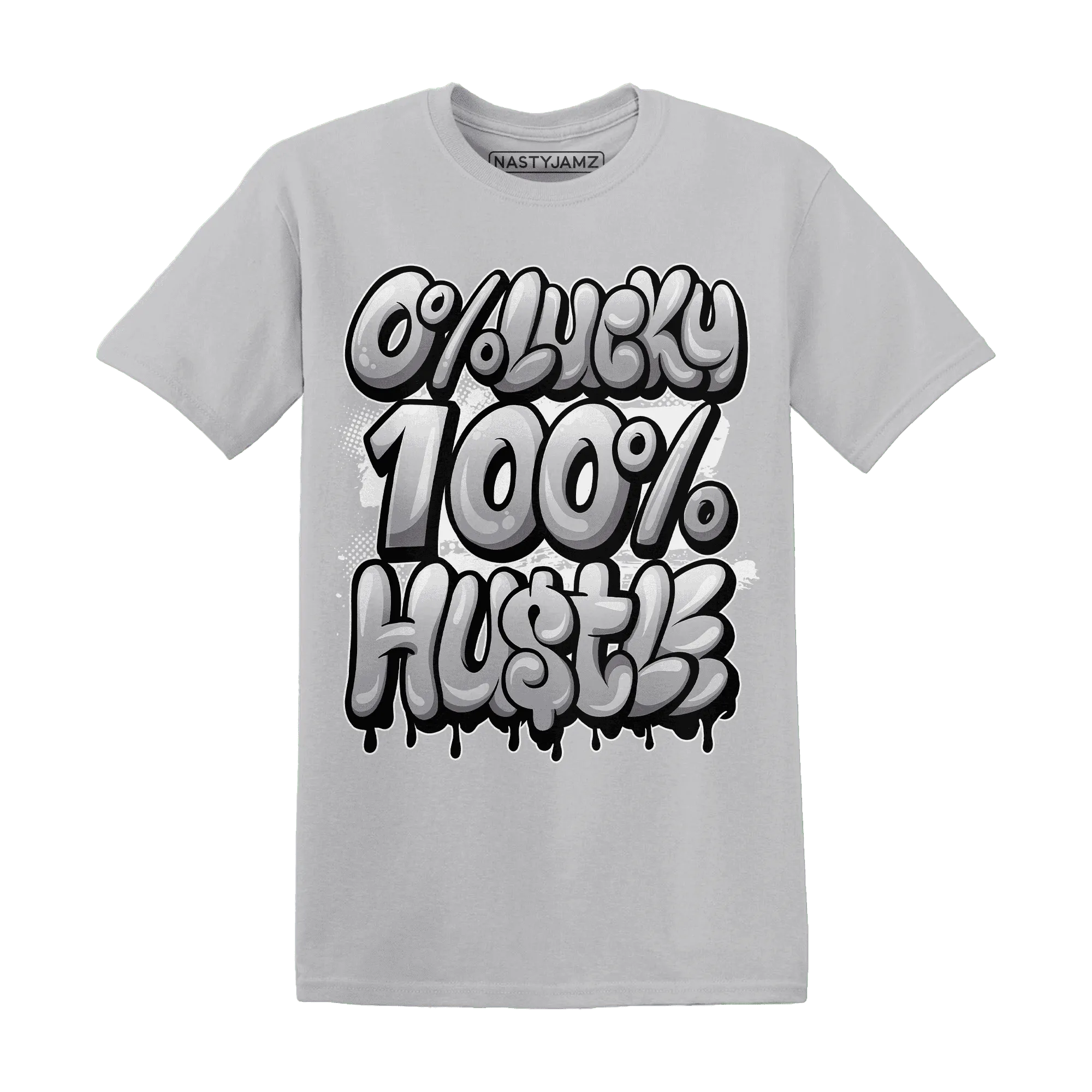 Wolf-Grey-1s-T-Shirt-Match-Lucky-Hustle