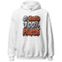 Georgia Peach 3s Hoodie Match Lucky Hustle - NastyJamz
