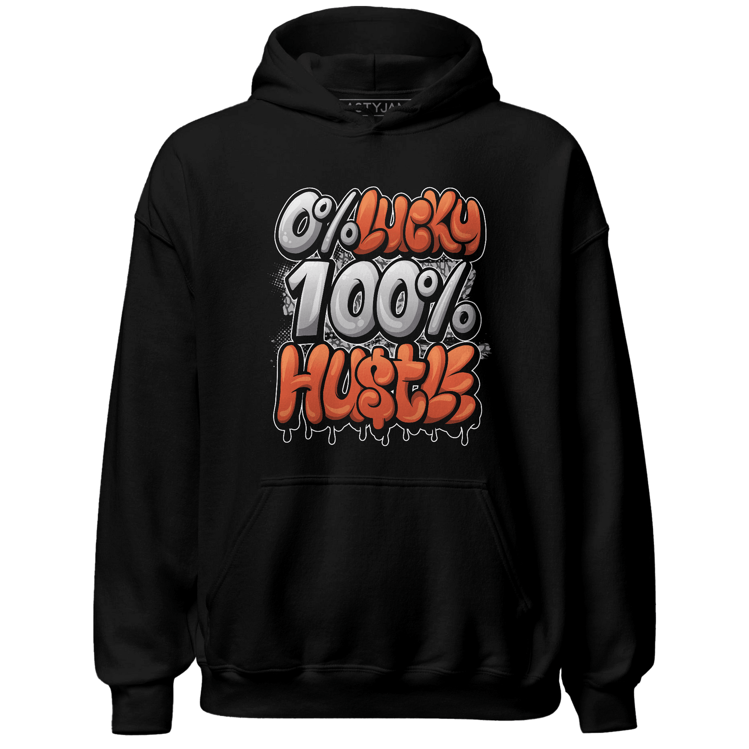 Georgia Peach 3s Hoodie Match Lucky Hustle - NastyJamz
