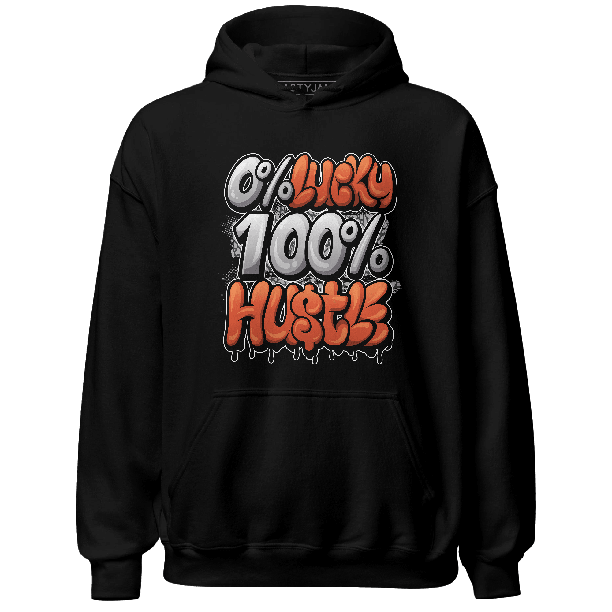 Georgia Peach 3s Hoodie Match Lucky Hustle - NastyJamz