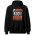 Georgia Peach 3s Hoodie Match Lucky Hustle - NastyJamz