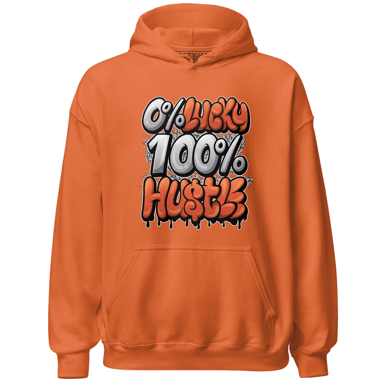 Georgia Peach 3s Hoodie Match Lucky Hustle - NastyJamz