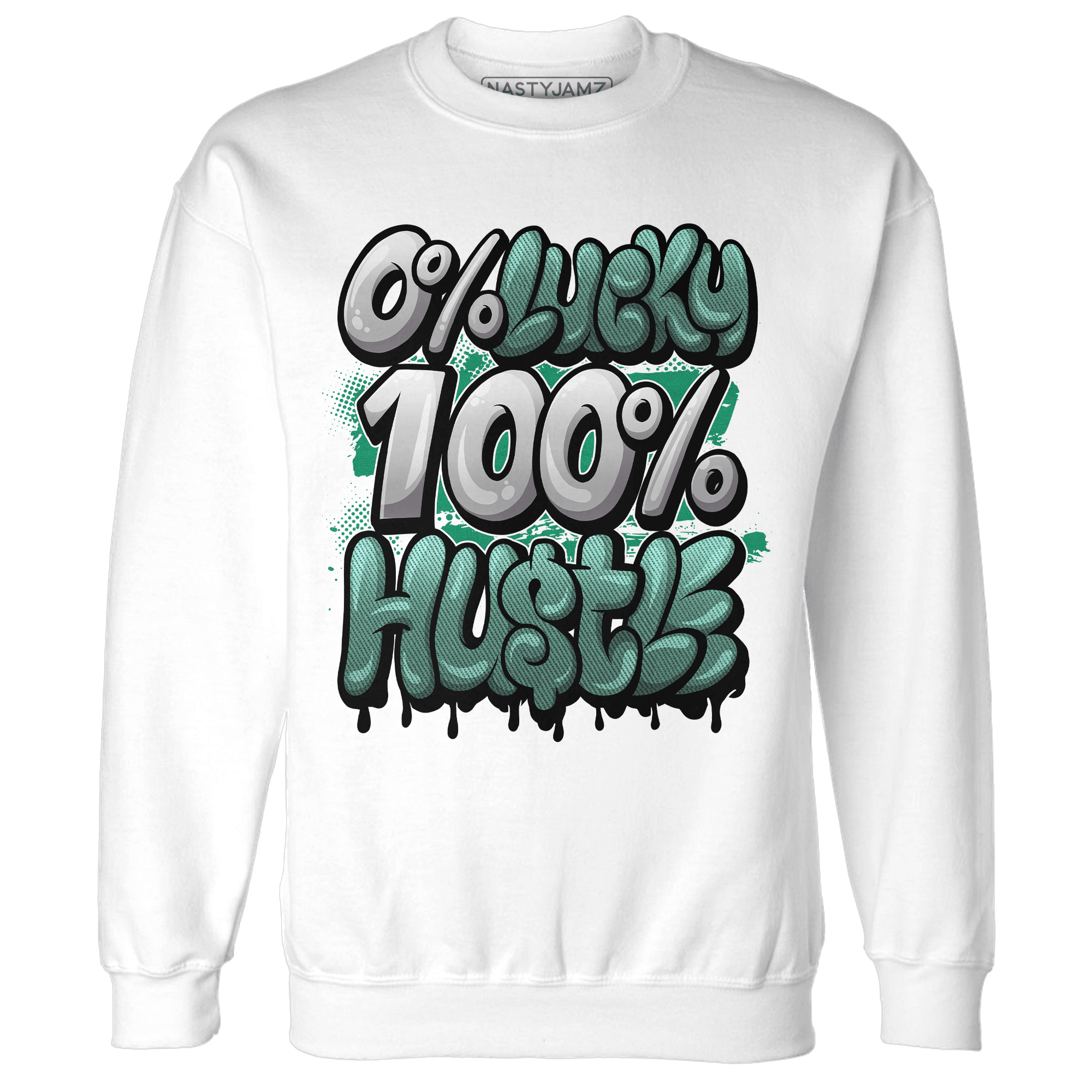 Nina CN Abney 3s Sweatshirt Match Lucky Hustle - NastyJamz