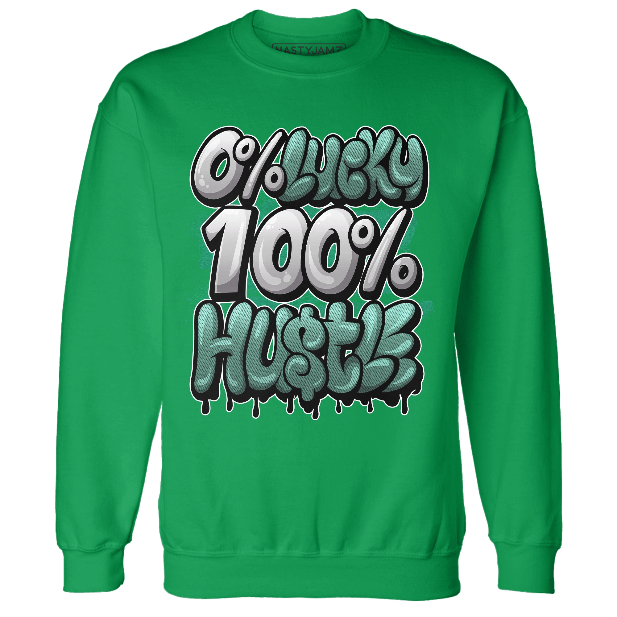 Nina CN Abney 3s Sweatshirt Match Lucky Hustle - NastyJamz