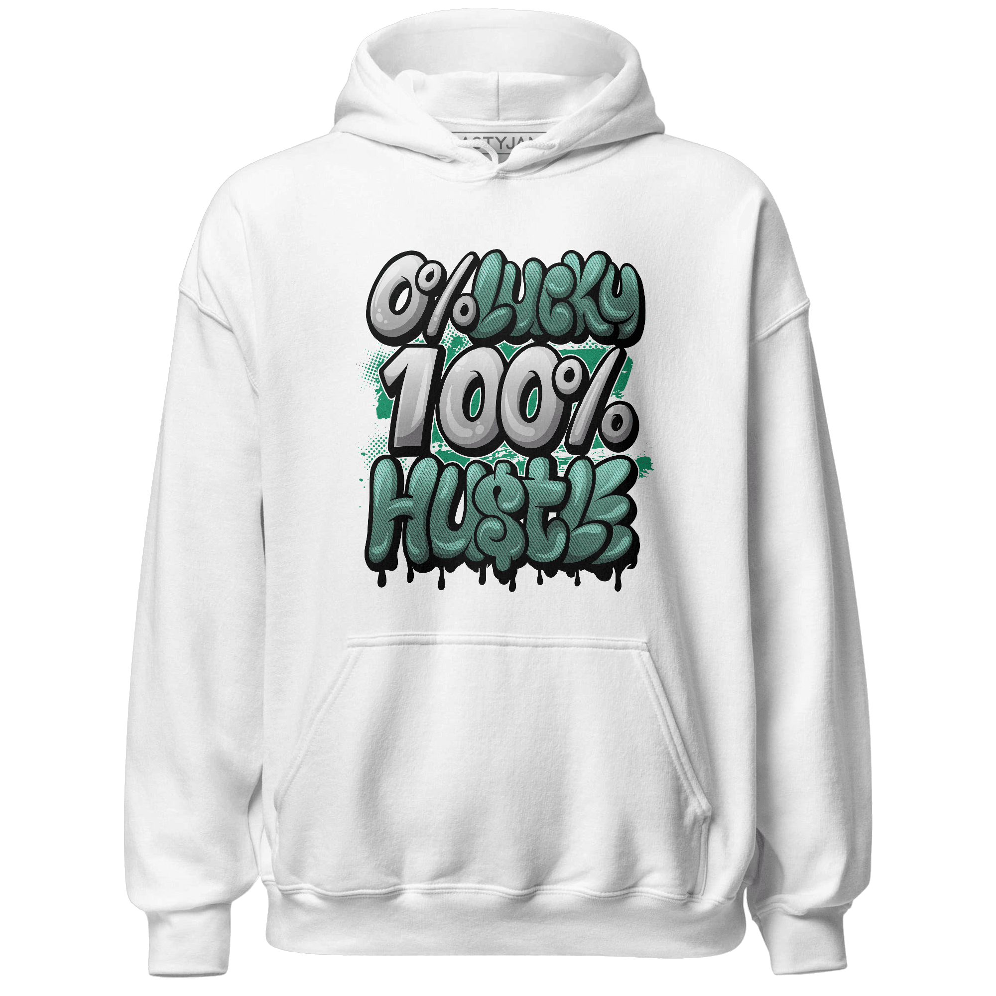 Nina CN Abney 3s Hoodie Match Lucky Hustle - NastyJamz