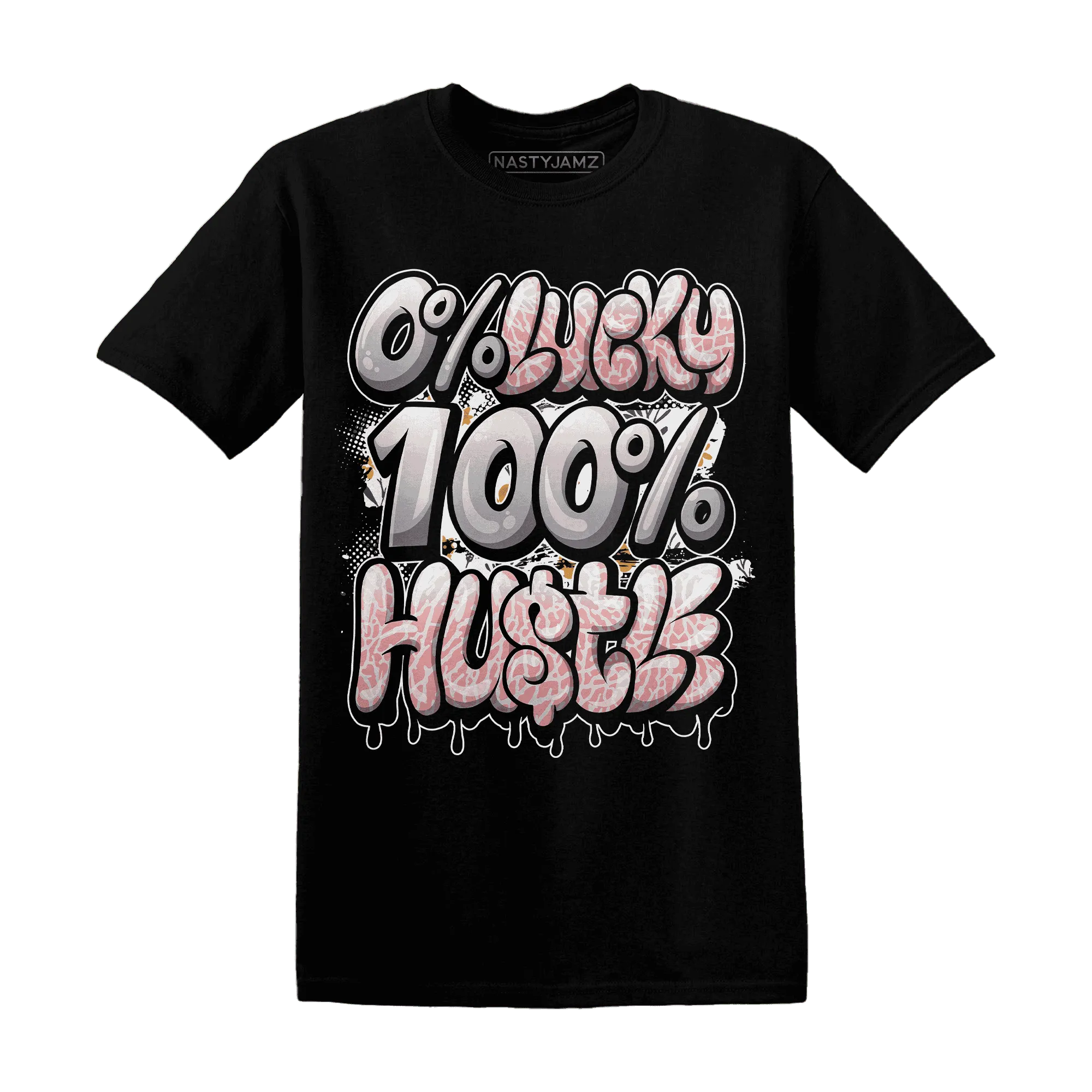 Red-Stardust-3s-T-Shirt-Match-Lucky-Hustle
