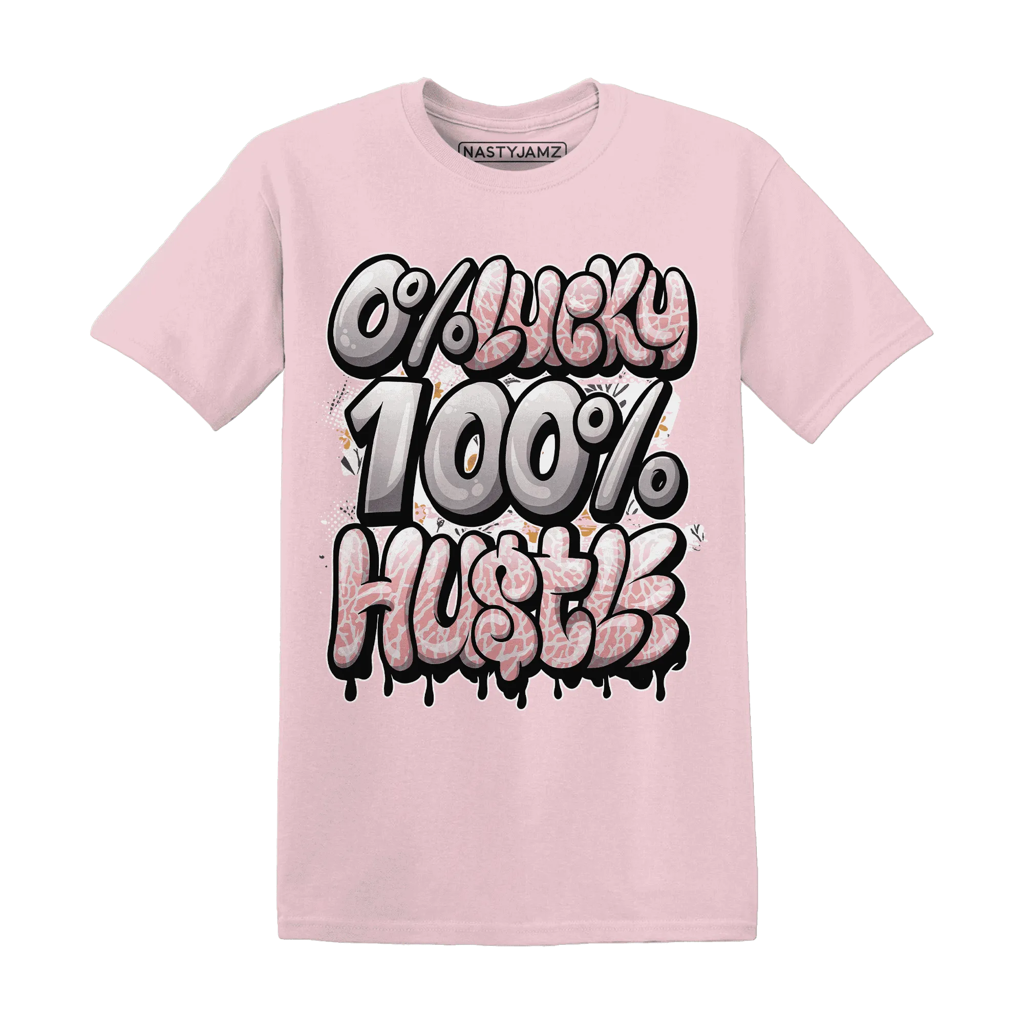 Red-Stardust-3s-T-Shirt-Match-Lucky-Hustle