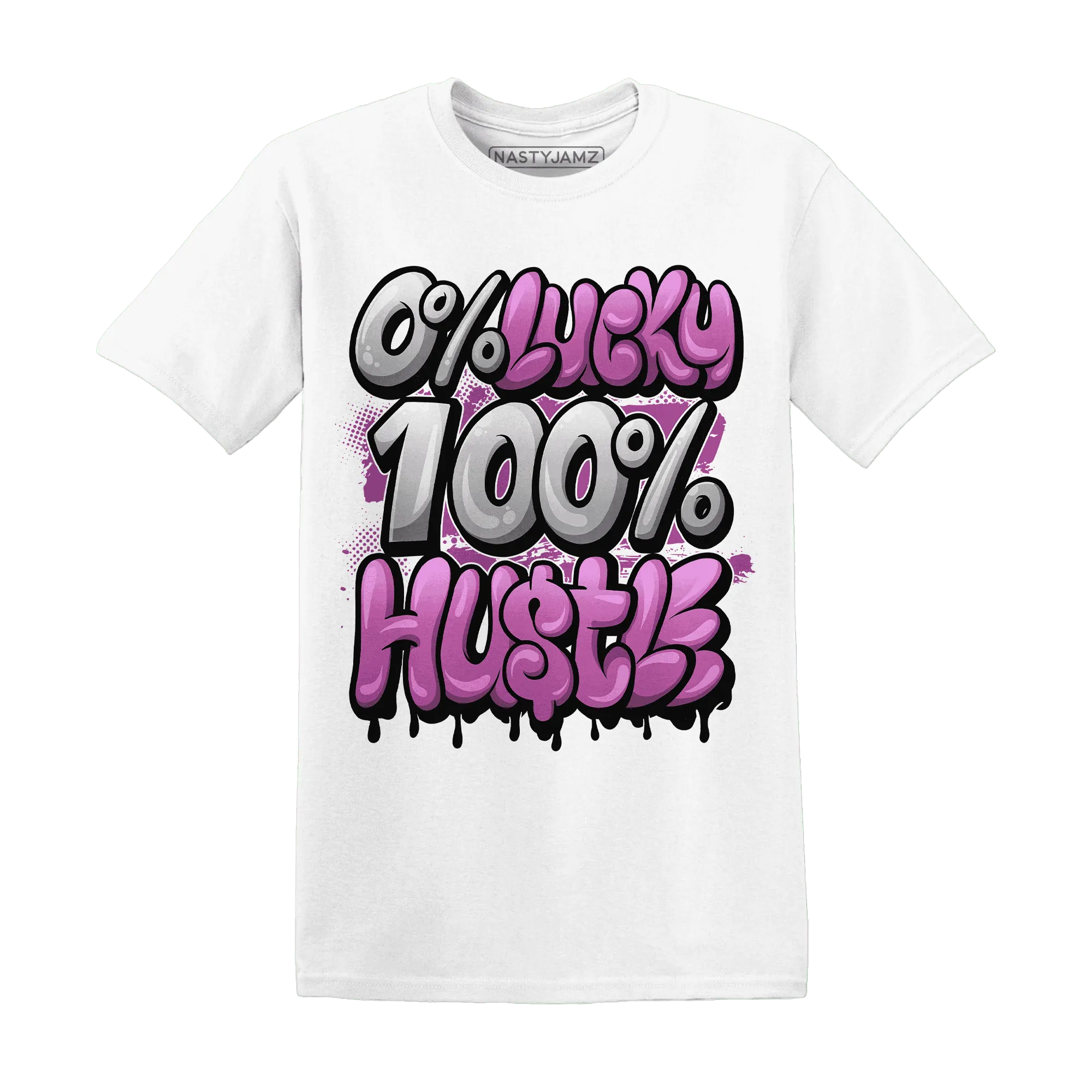GS-Hyper-Violet-4s-T-Shirt-Match-Lucky-Hustle