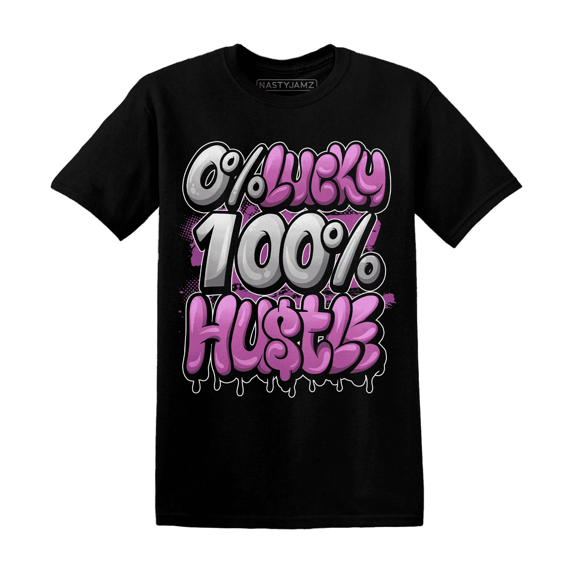 GS-Hyper-Violet-4s-T-Shirt-Match-Lucky-Hustle