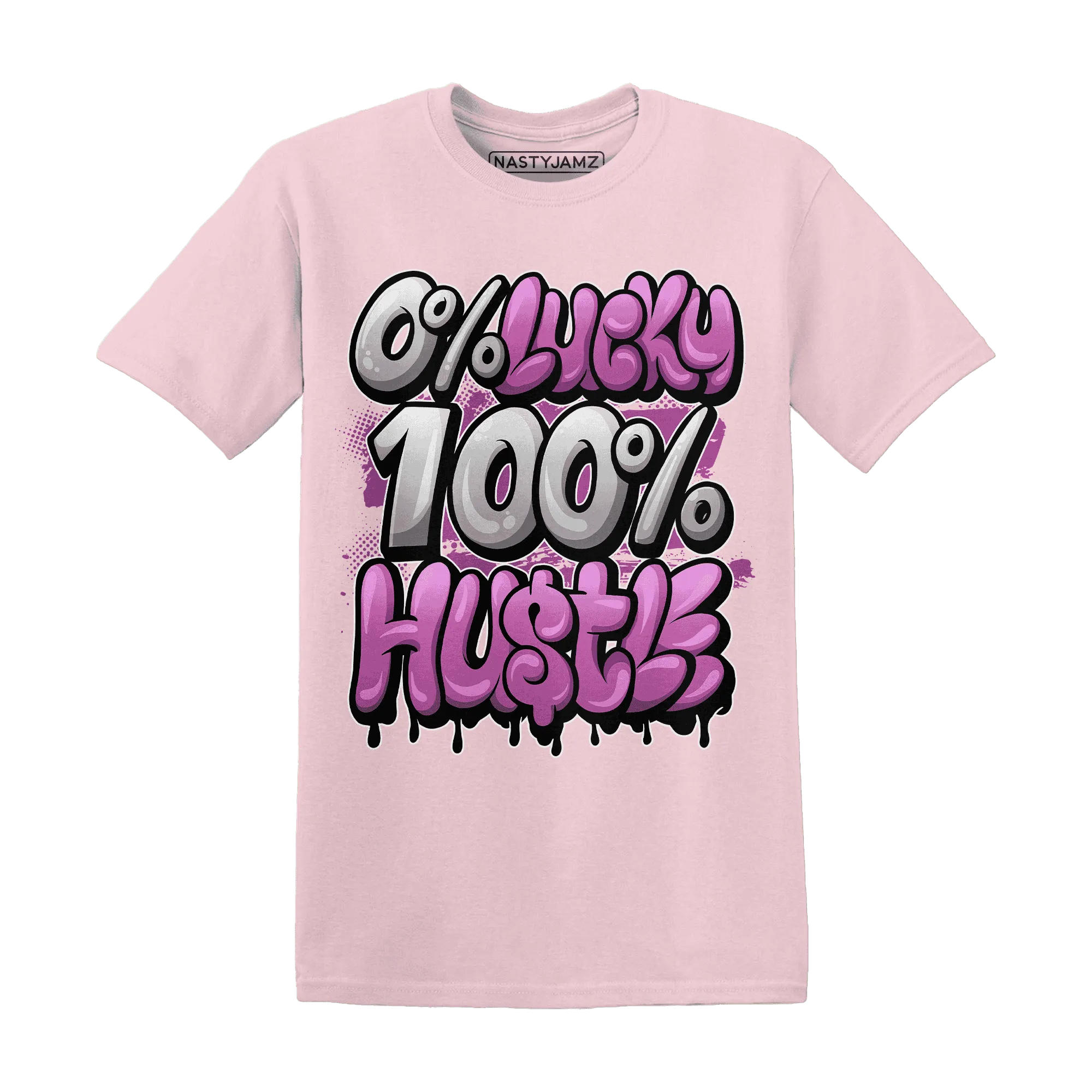 GS-Hyper-Violet-4s-T-Shirt-Match-Lucky-Hustle