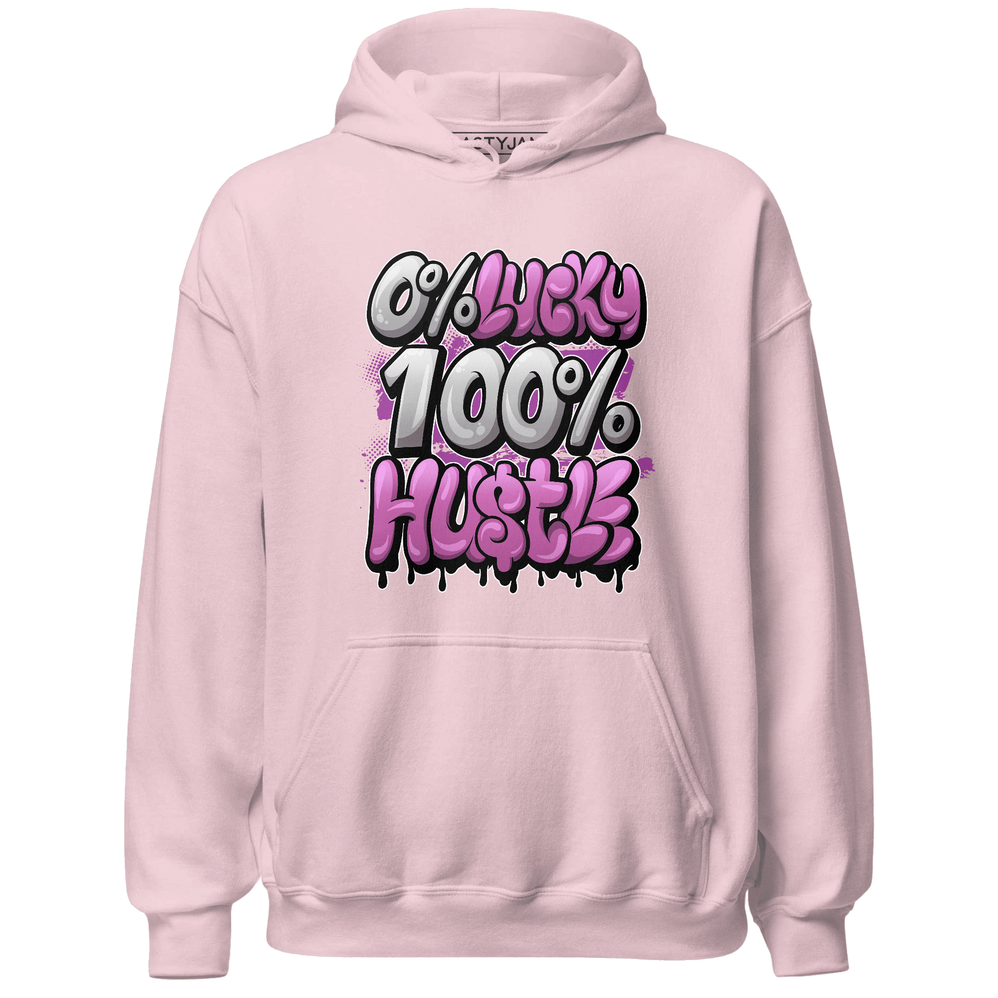 GS Hyper Violet 4s Hoodie Match Lucky Hustle - NastyJamz