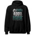 Oxidized Green 4s Hoodie Match Lucky Hustle - NastyJamz