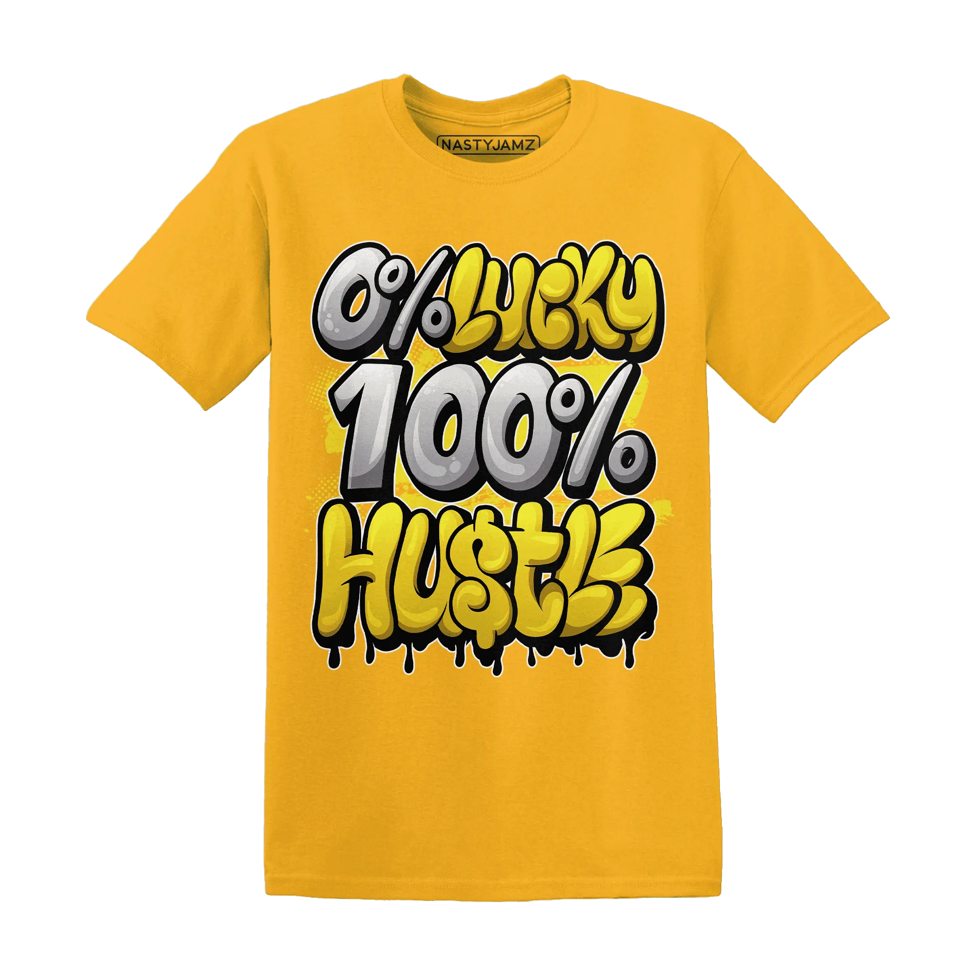 Vivid-Sulfur-4s-T-Shirt-Match-Lucky-Hustle