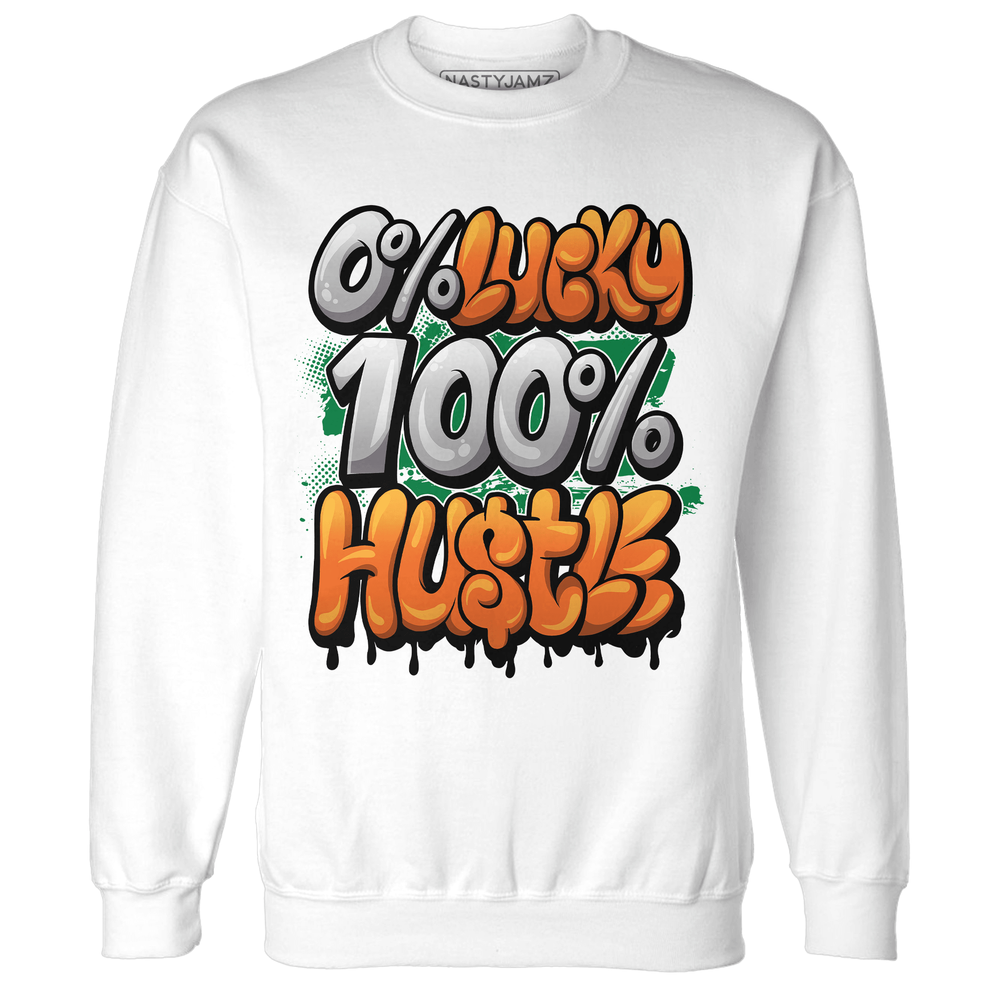 MAM Hurricanes 5s Sweatshirt Match Lucky Hustle - NastyJamz